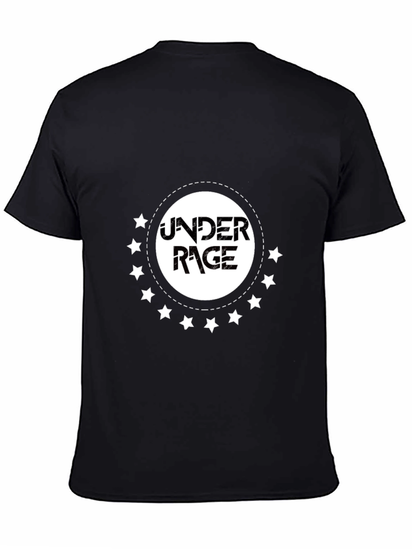 Under Rage Black Graphic T-Shirt