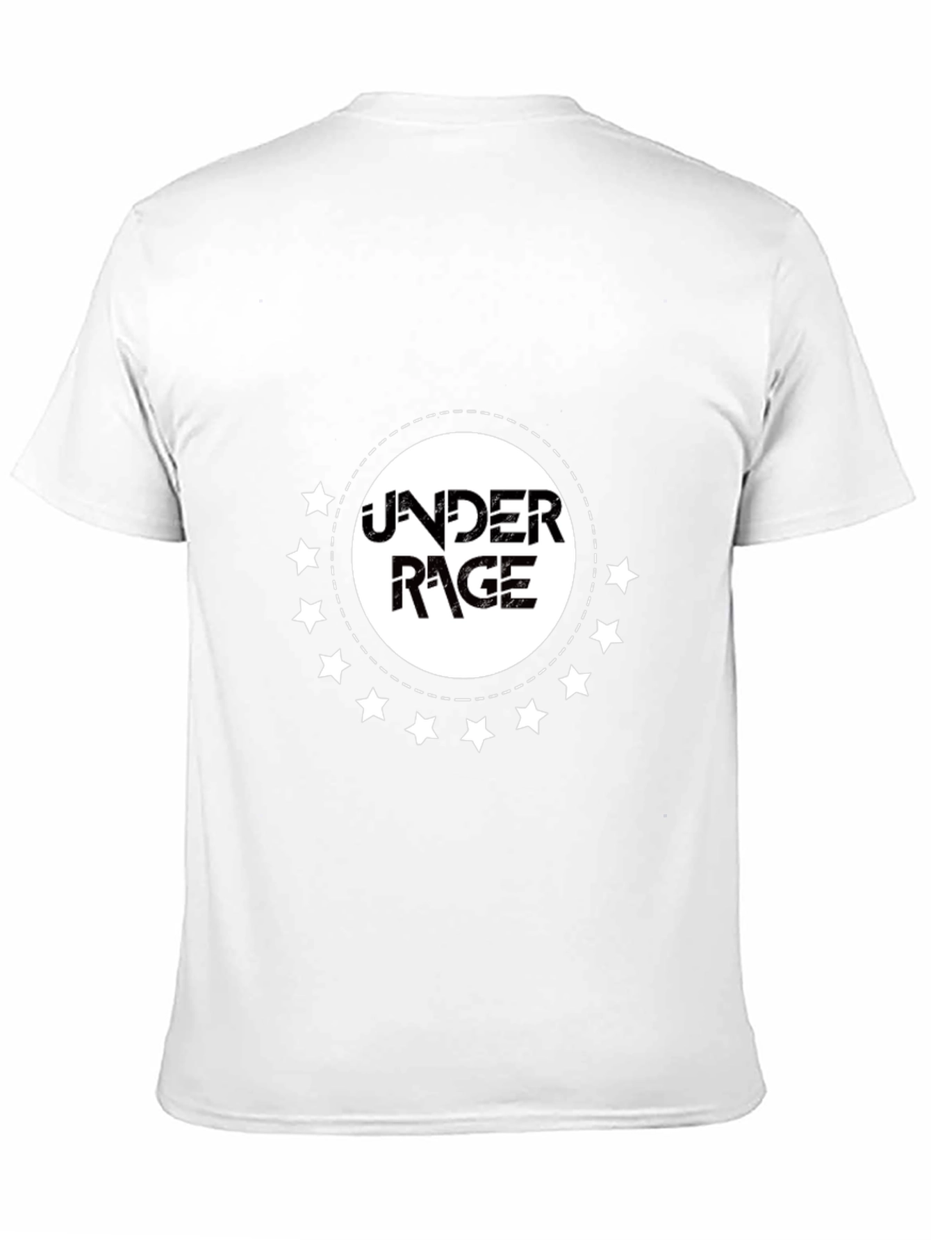 Under Rage Black Graphic T-Shirt