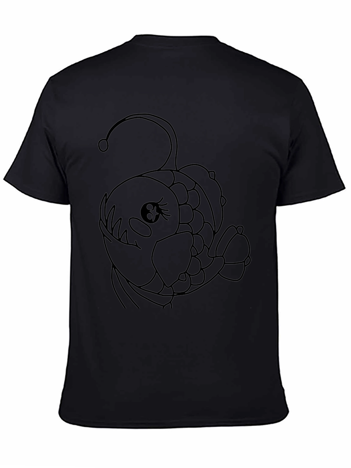 Anglerfish Graphic Tee - Unique Design Soft Cotton