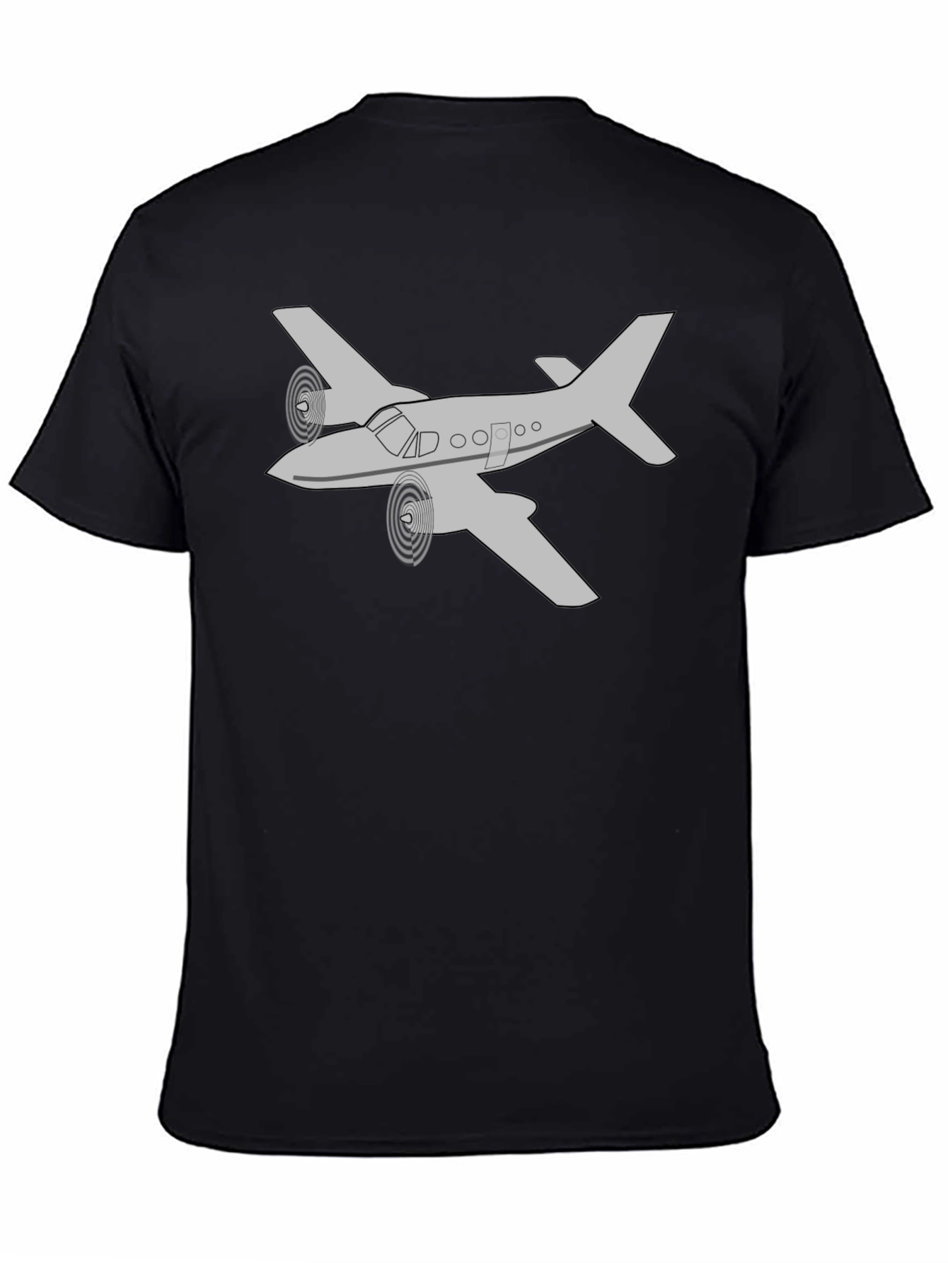 Airplane Graphic Tee - Aviation Enthusiast T-Shirt