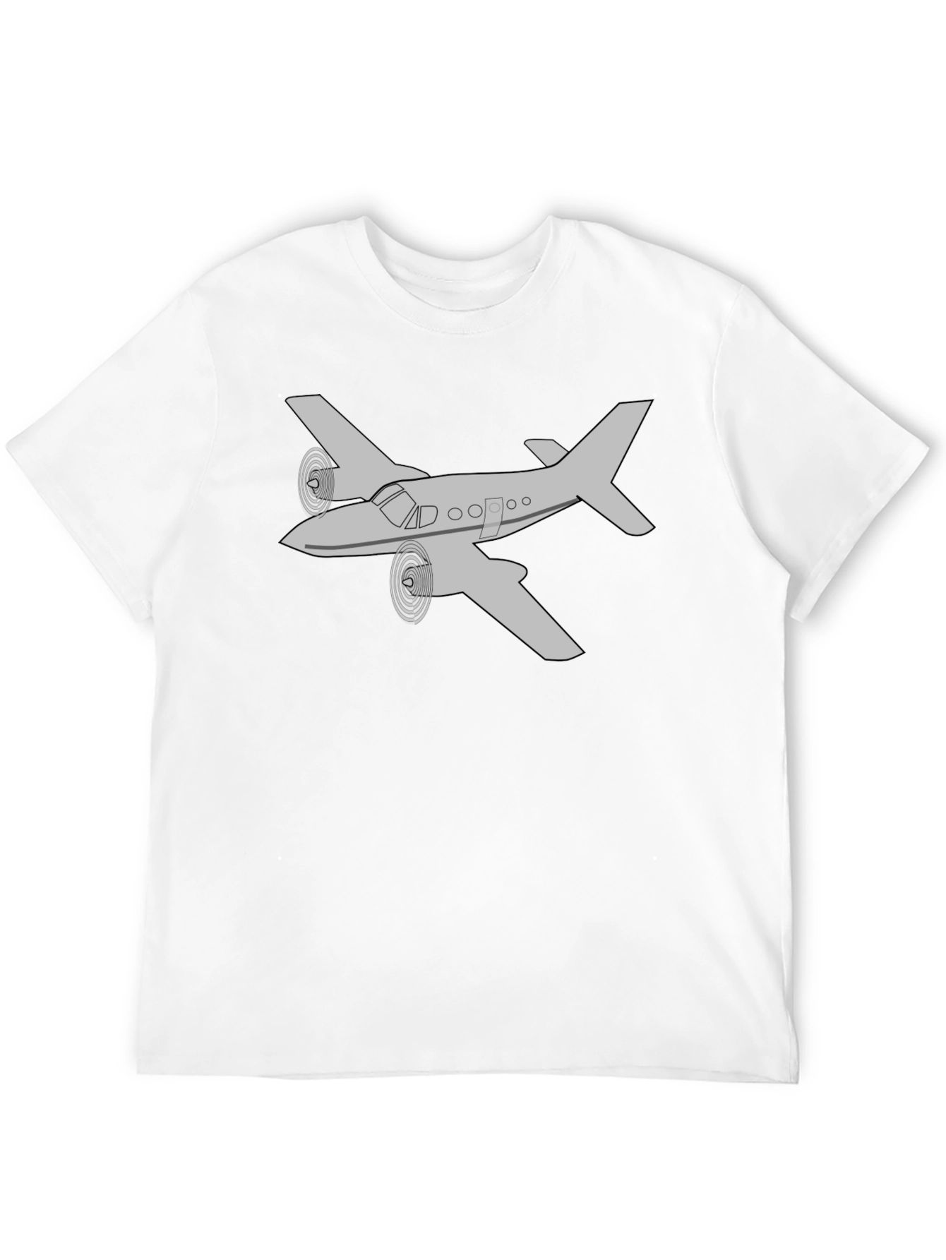 Airplane Graphic Tee - Aviation Enthusiast T-Shirt