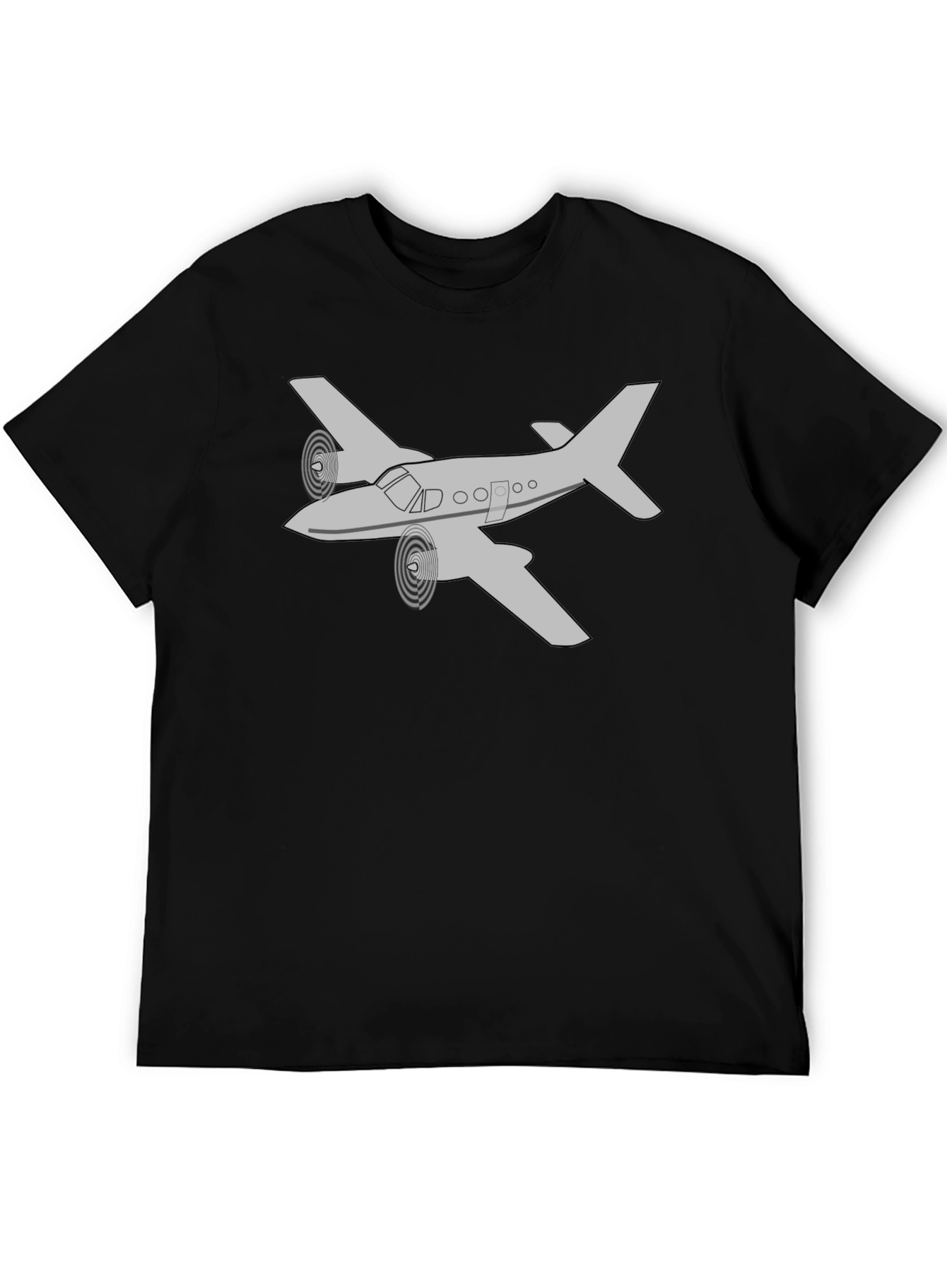 Airplane Graphic Tee - Aviation Enthusiast T-Shirt