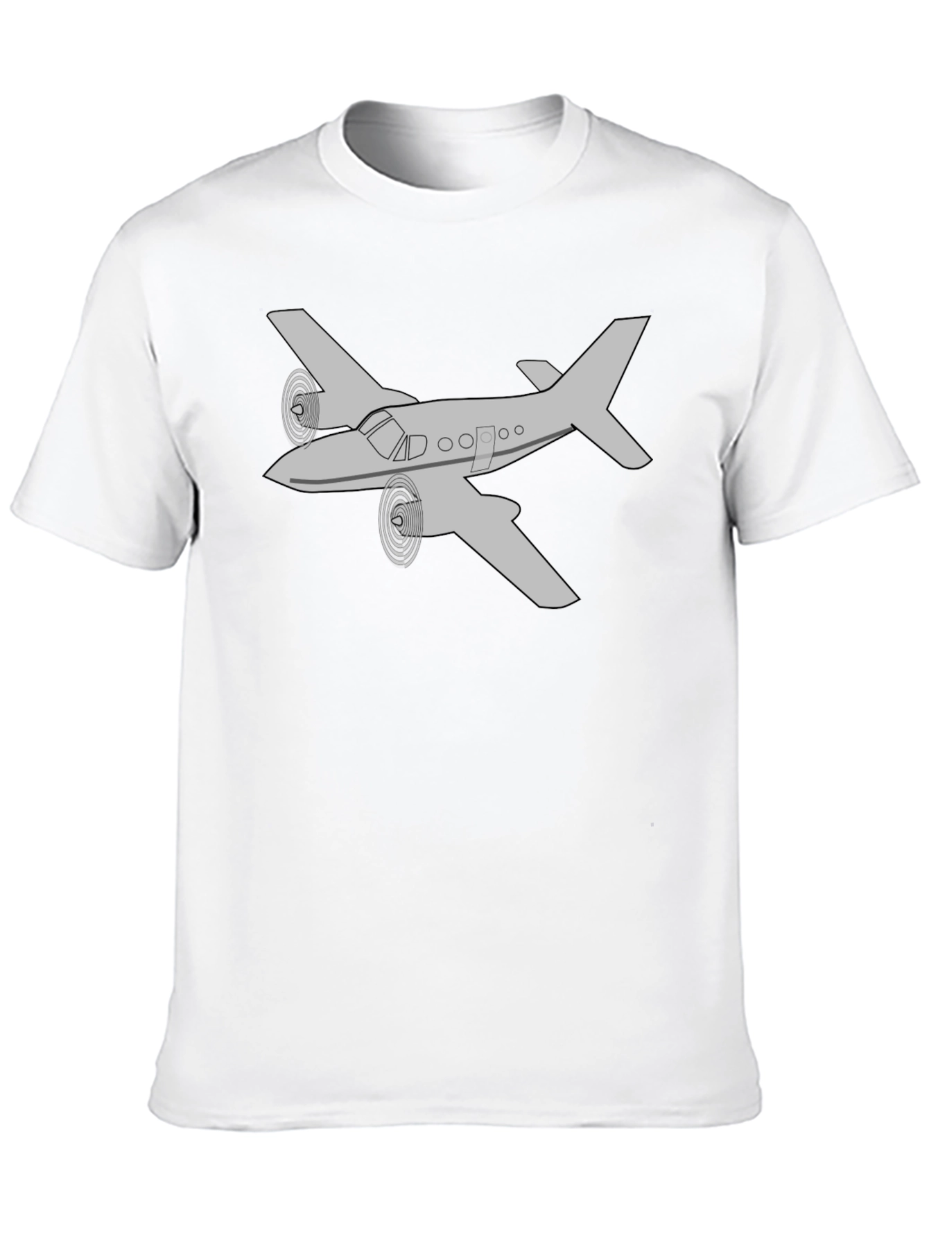 Airplane Graphic Tee - Aviation Enthusiast T-Shirt