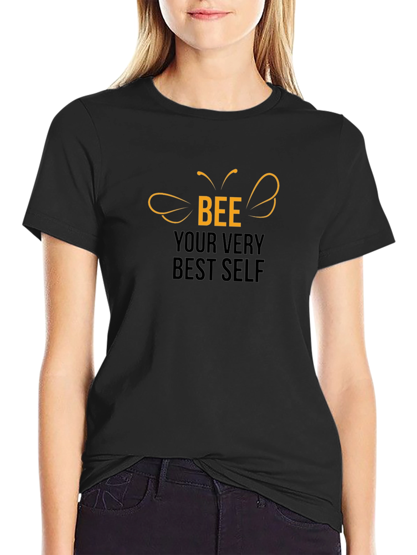 Bee Your Very Best Self Graphic T-Shirt