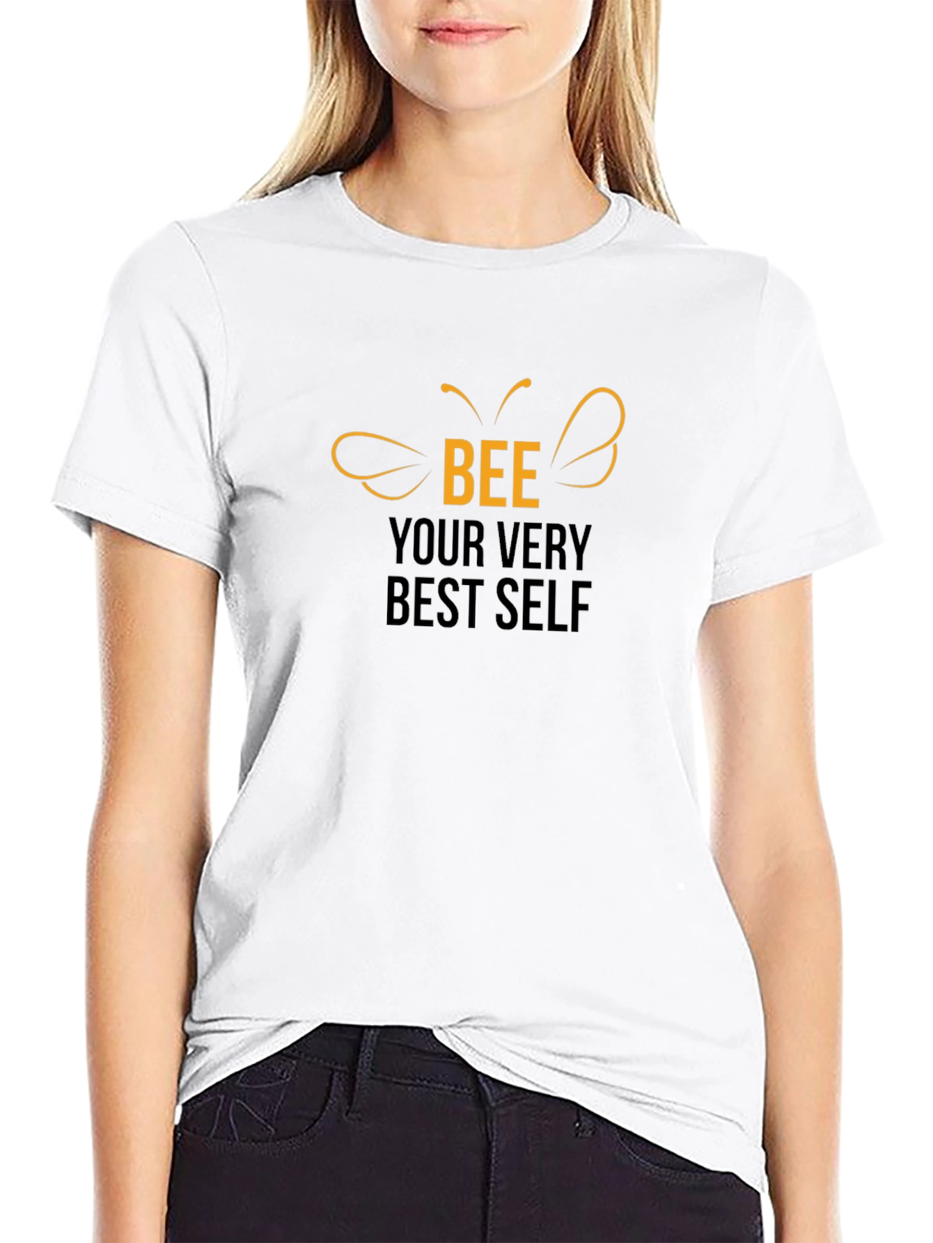 Bee Your Very Best Self Graphic T-Shirt
