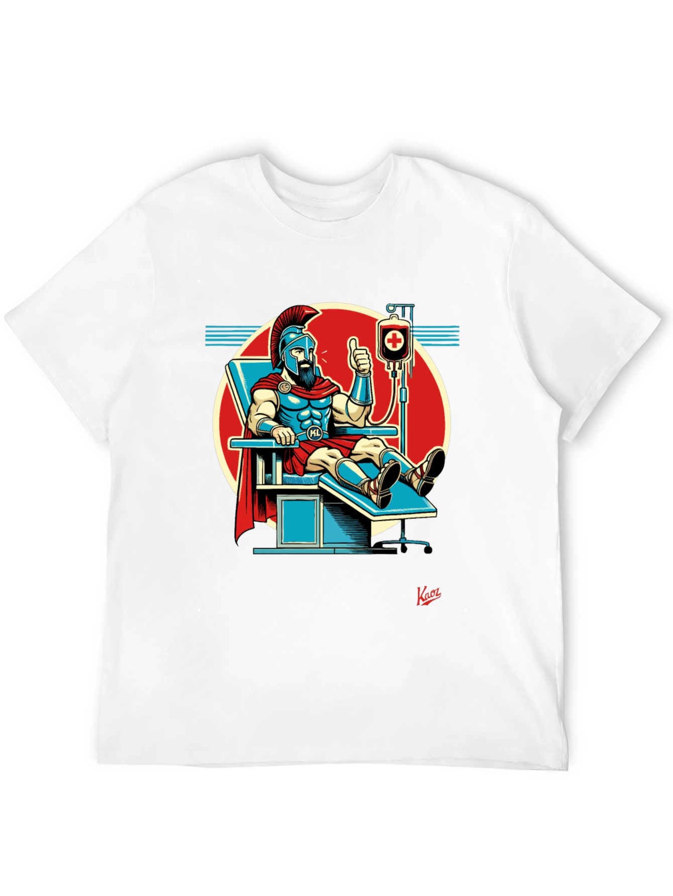 Spartan Blood Donor T-Shirt: Give Like a Hero