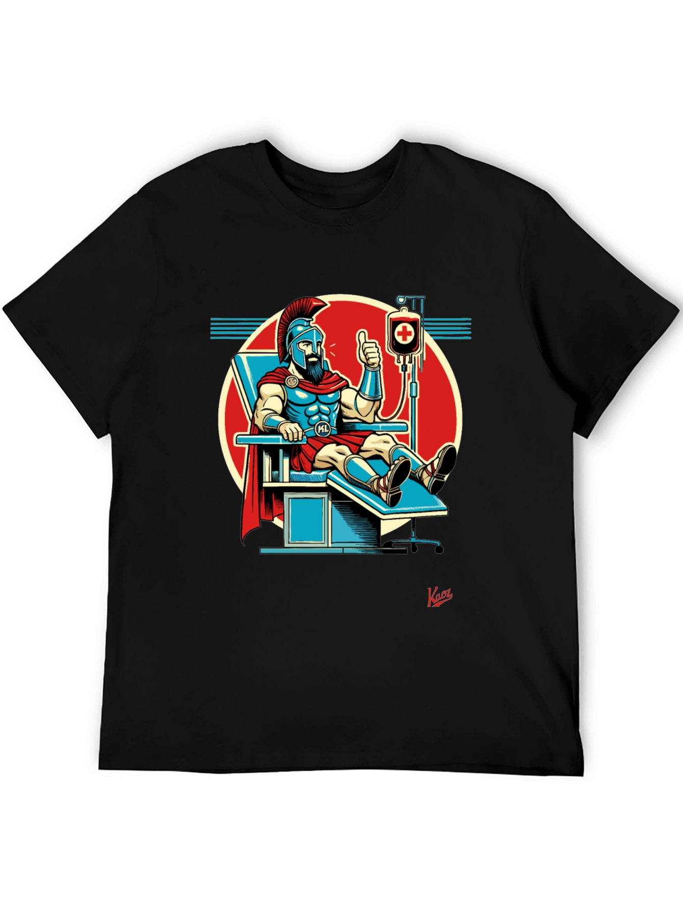 Spartan Blood Donor T-Shirt: Give Like a Hero