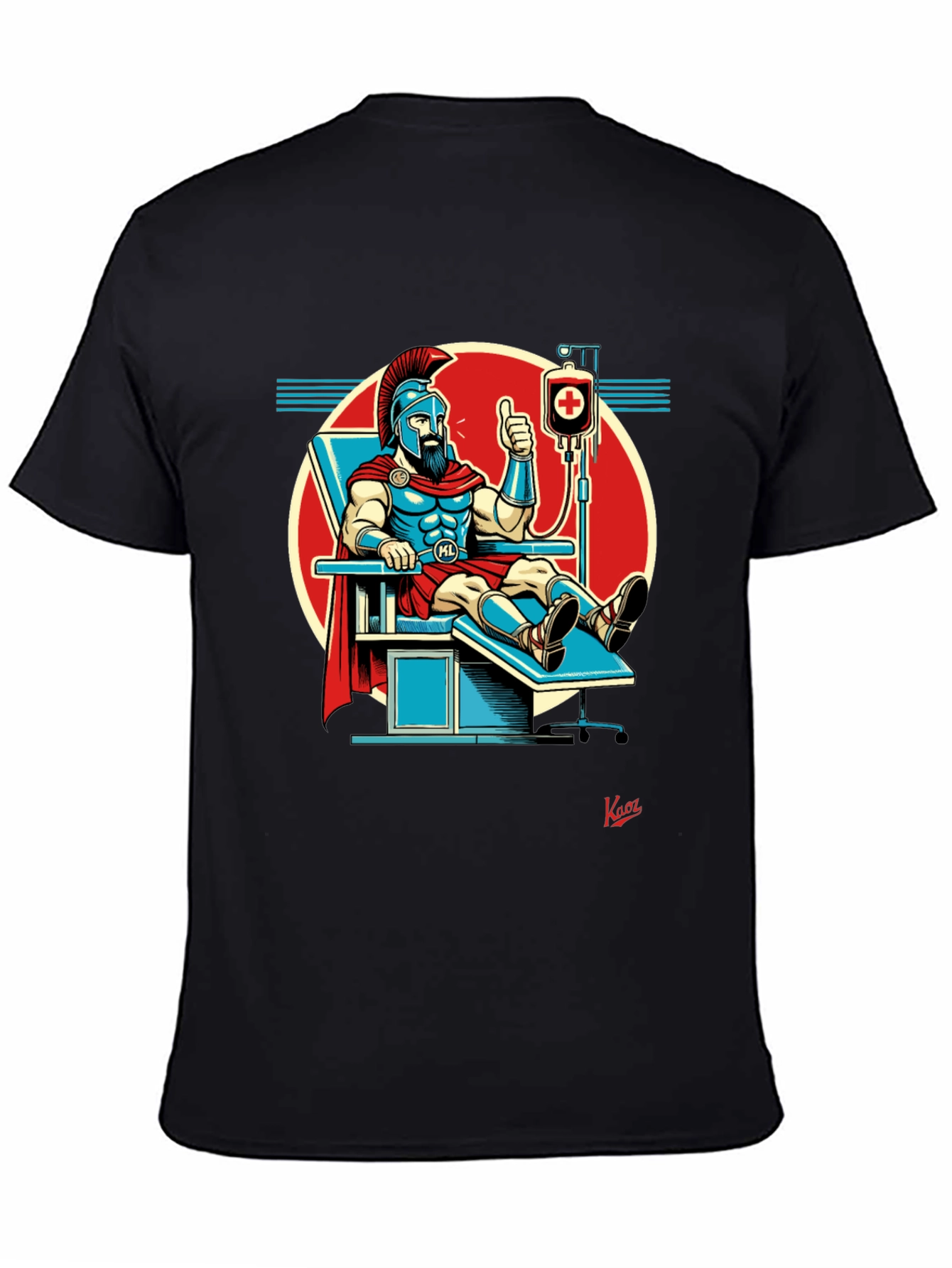 Spartan Blood Donor T-Shirt: Give Like a Hero