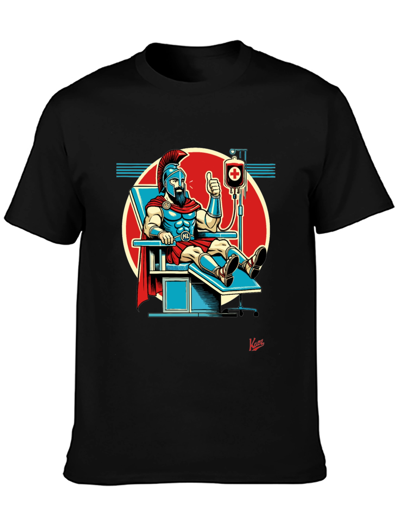 Spartan Blood Donor T-Shirt: Give Like a Hero