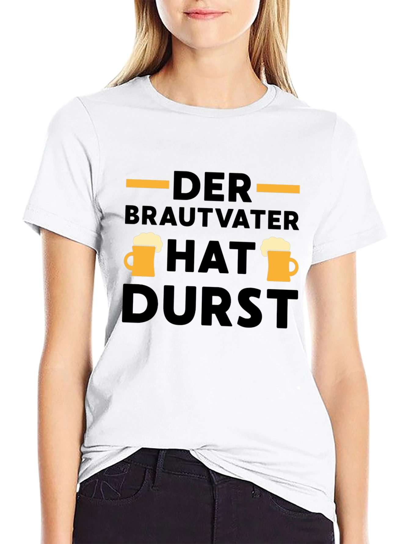 Der Brautvater Hat Durst T-Shirt