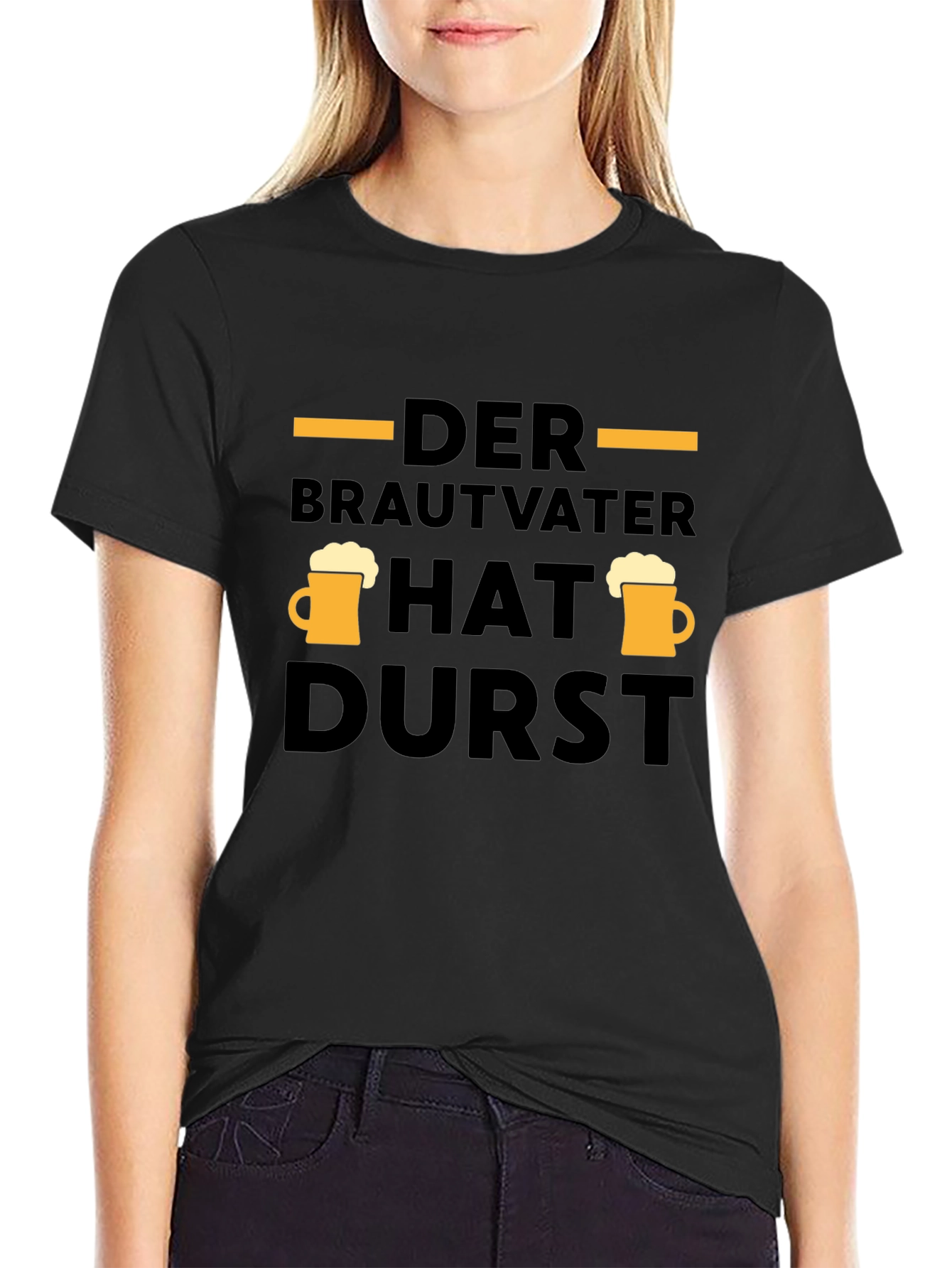Der Brautvater Hat Durst T-Shirt