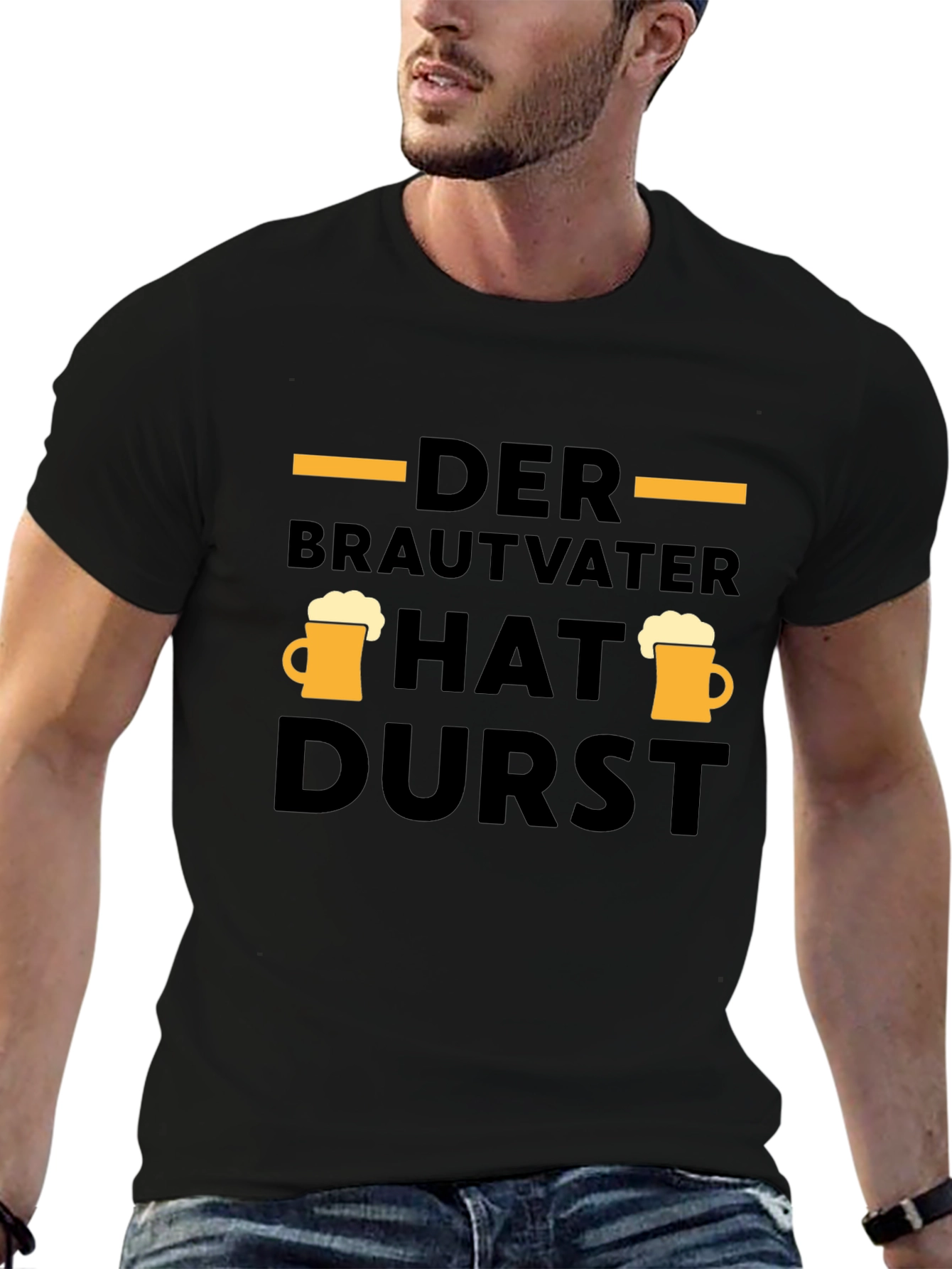 Der Brautvater Hat Durst T-Shirt