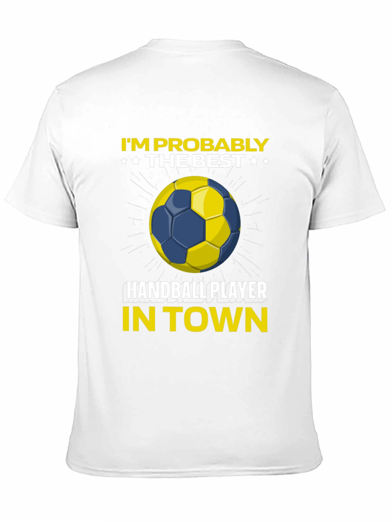 Handball Player Graphic T-Shirt - Best in Town
