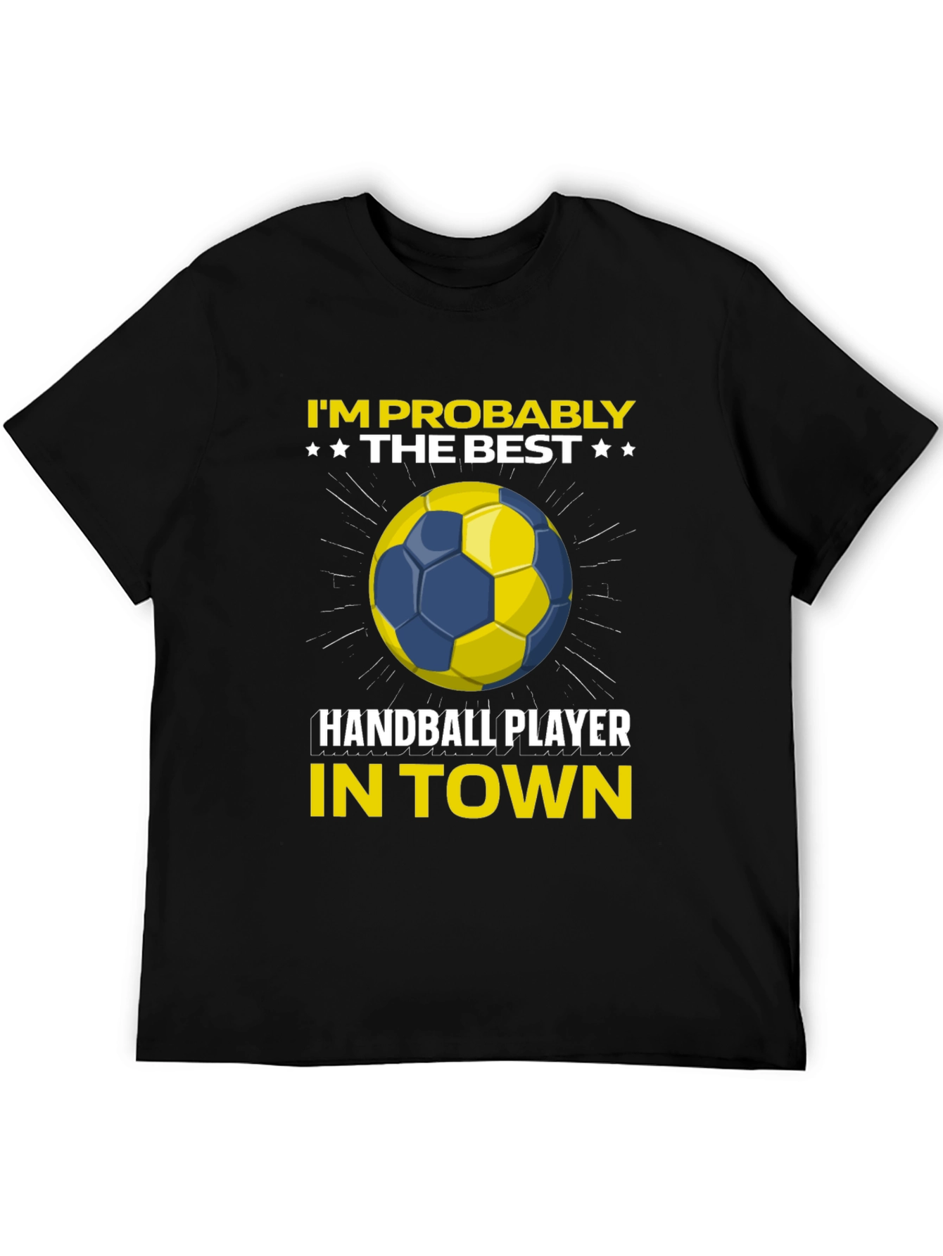 Handball Player Graphic T-Shirt - Best in Town