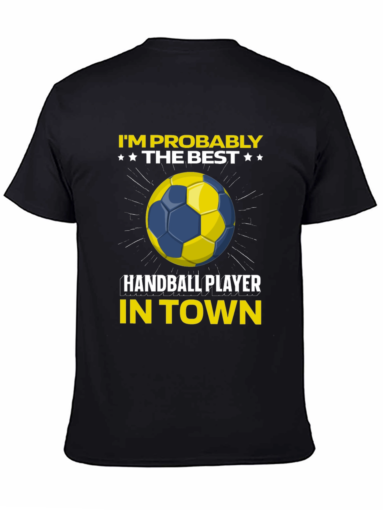 Handball Player Graphic T-Shirt - Best in Town