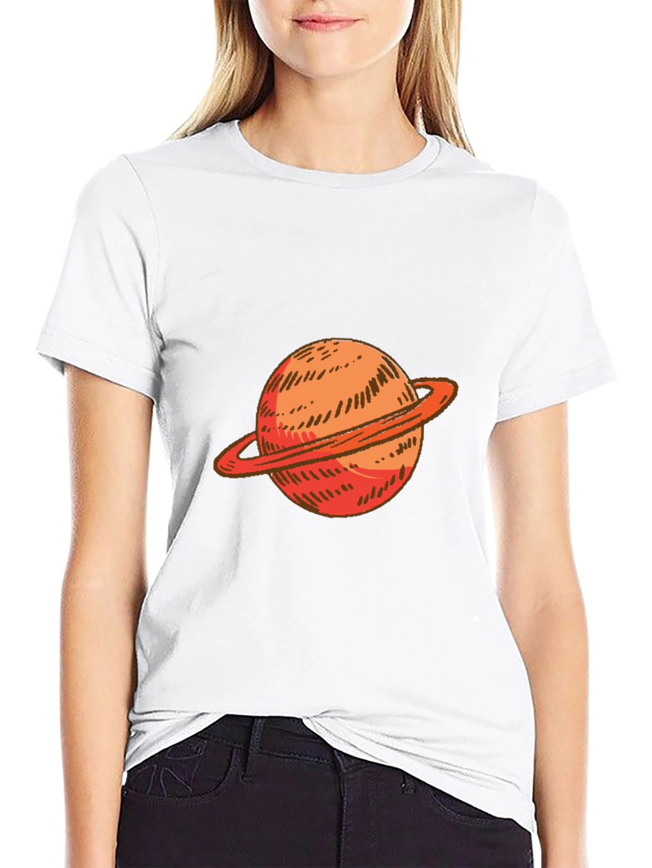 Planet Graphic Tee - Stylish & Comfortable