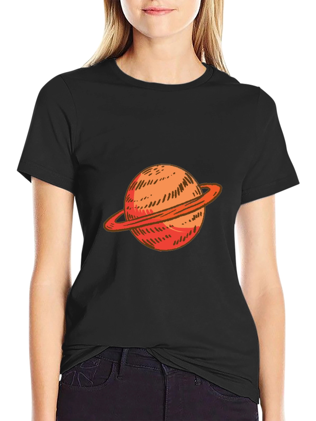 Planet Graphic Tee - Stylish & Comfortable