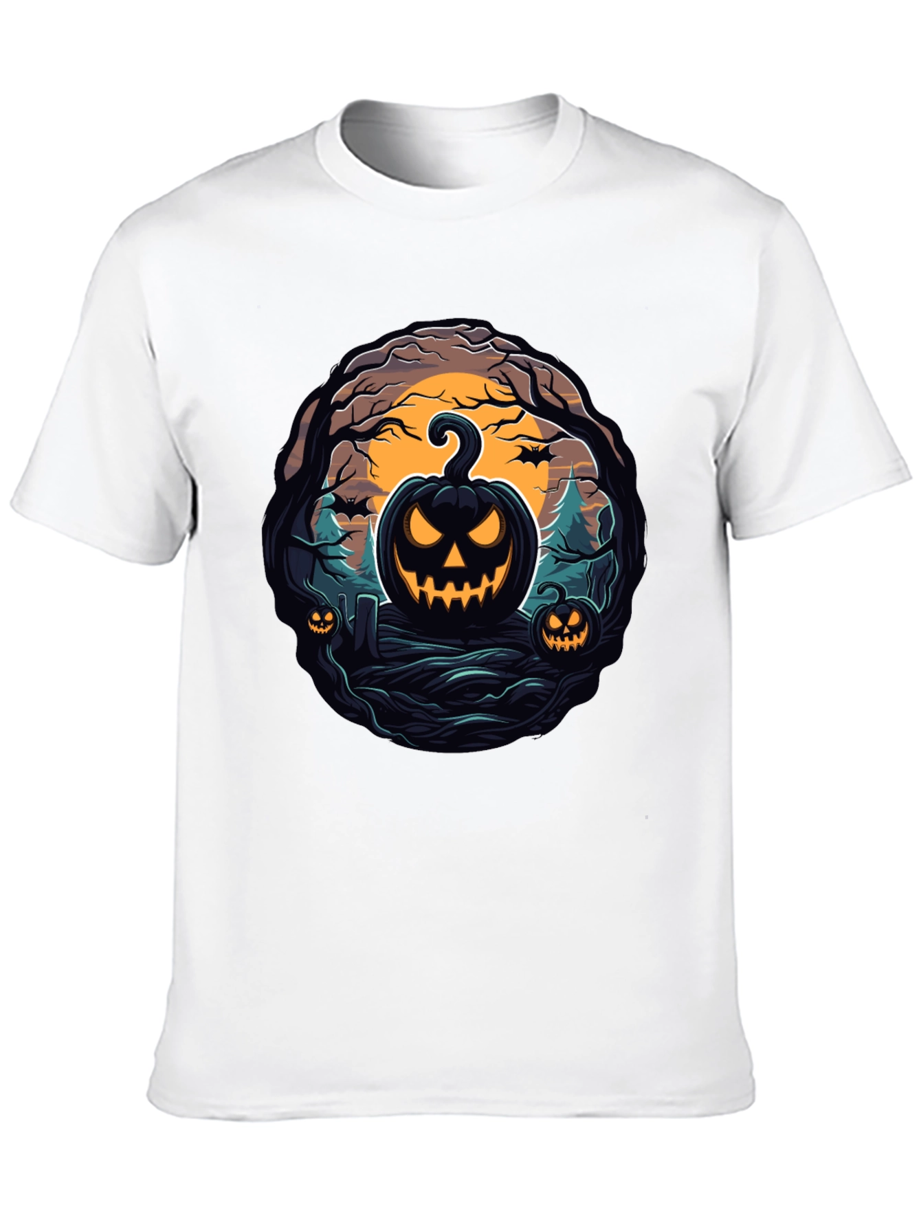 Halloween Pumpkin Graphic Tee