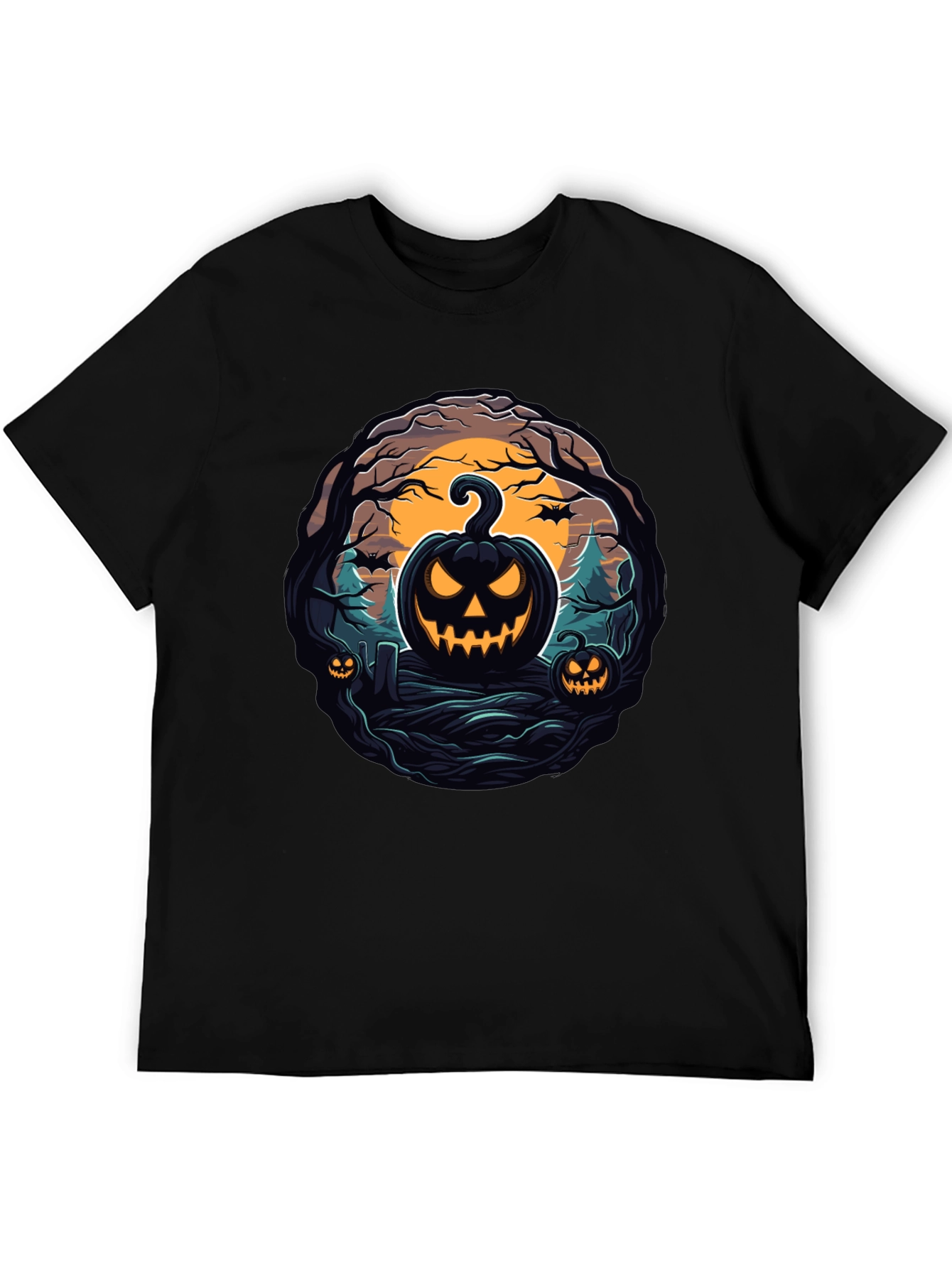 Halloween Pumpkin Graphic Tee