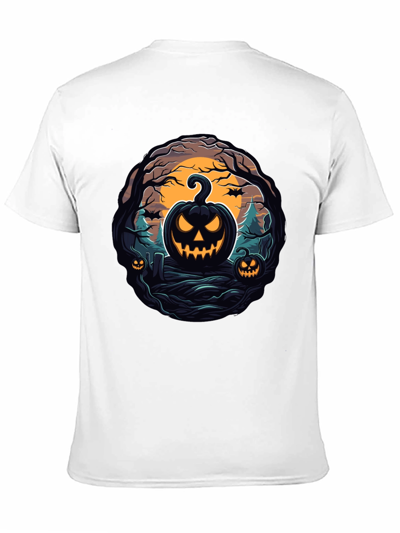 Halloween Pumpkin Graphic Tee