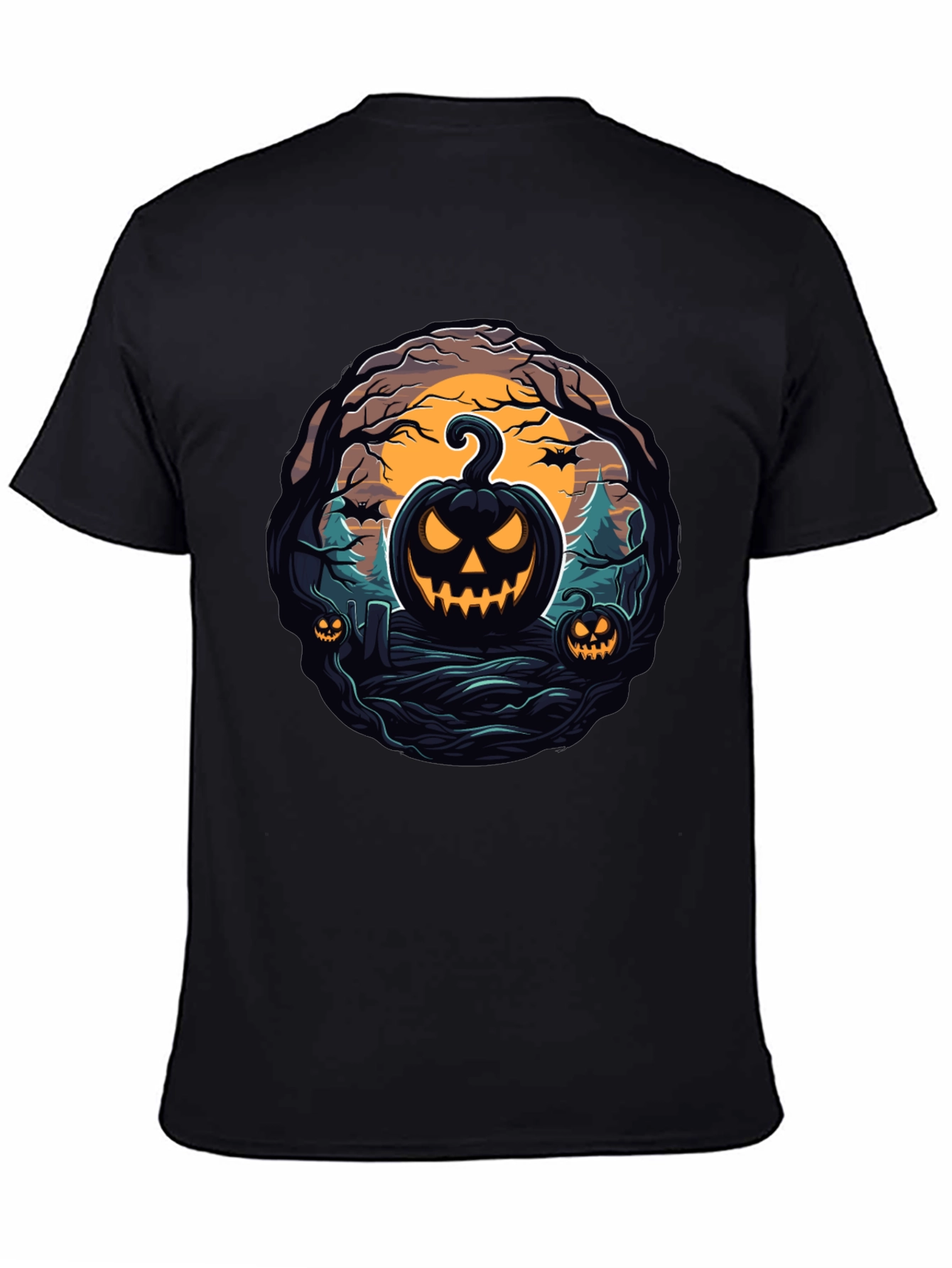 Halloween Pumpkin Graphic Tee