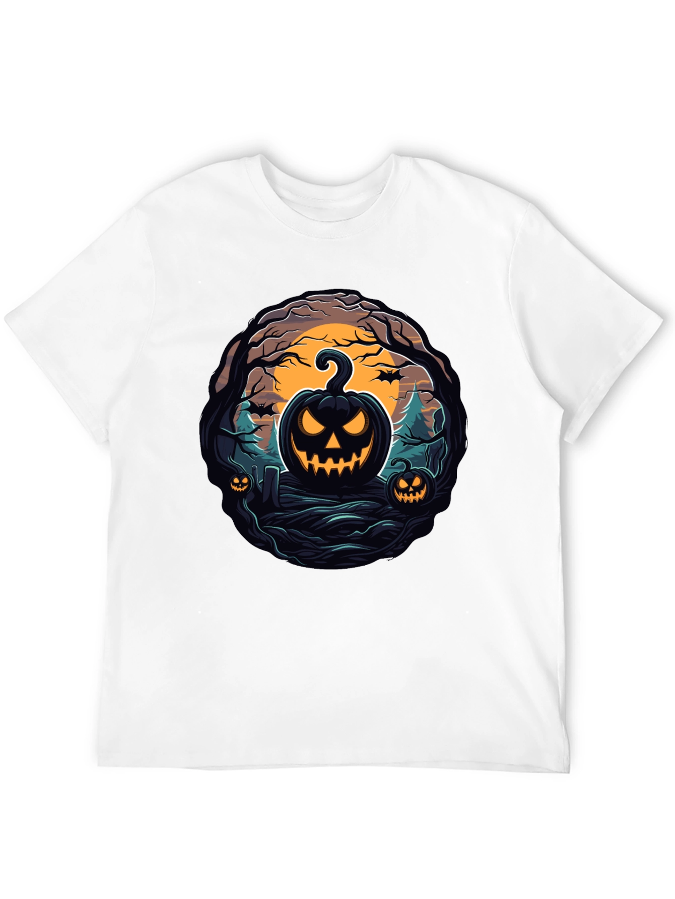 Halloween Pumpkin Graphic Tee