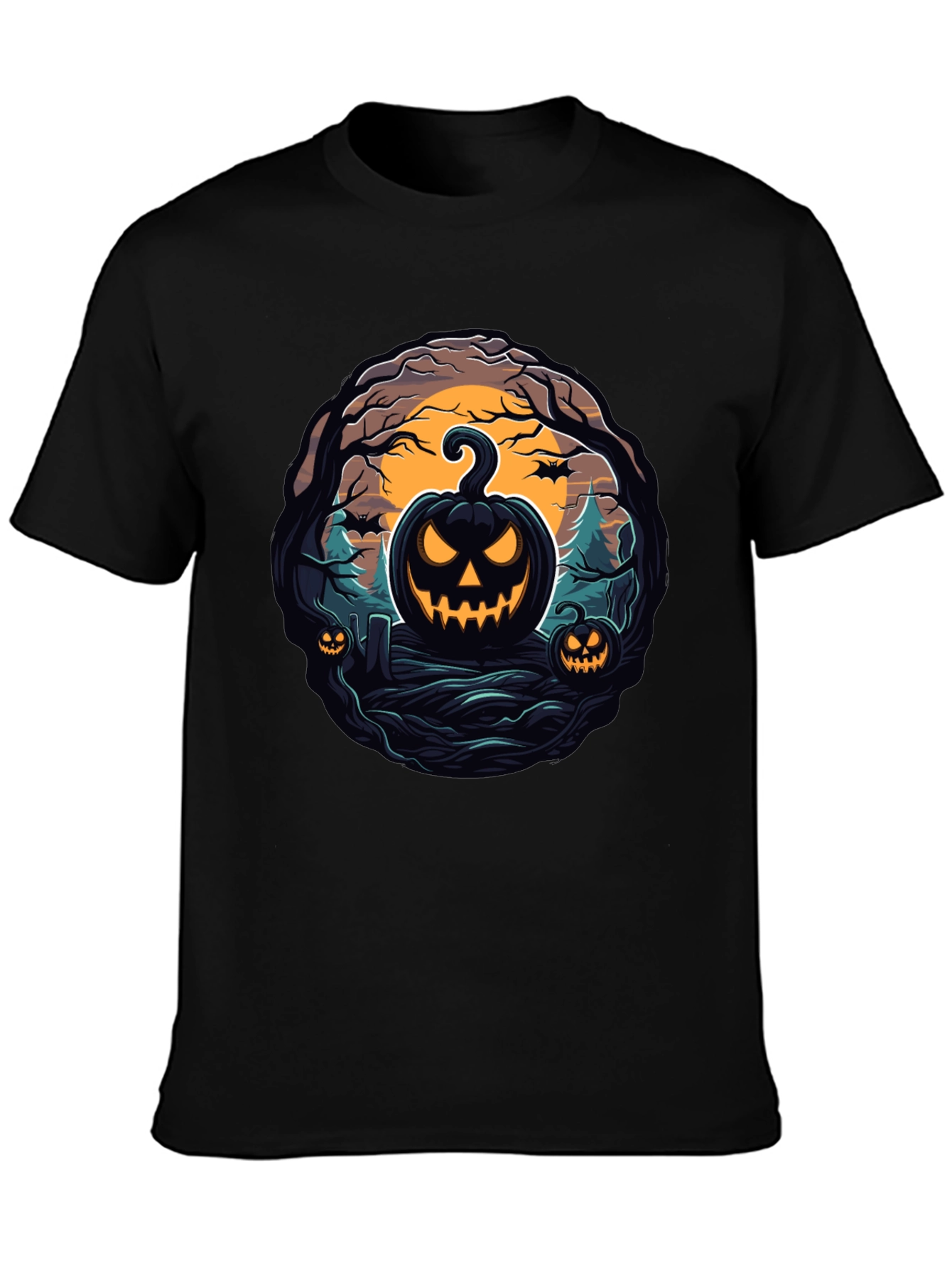 Halloween Pumpkin Graphic Tee