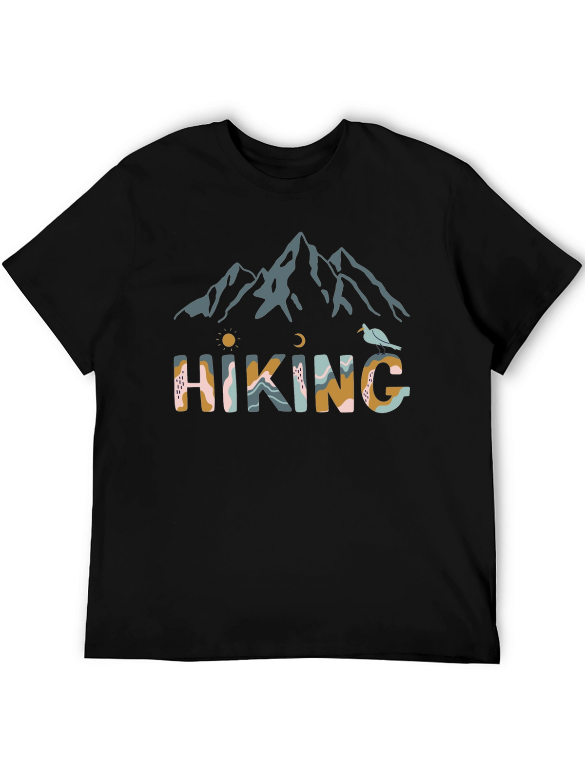 Hiking Graphic Tee - Mountain Adventure Shirt