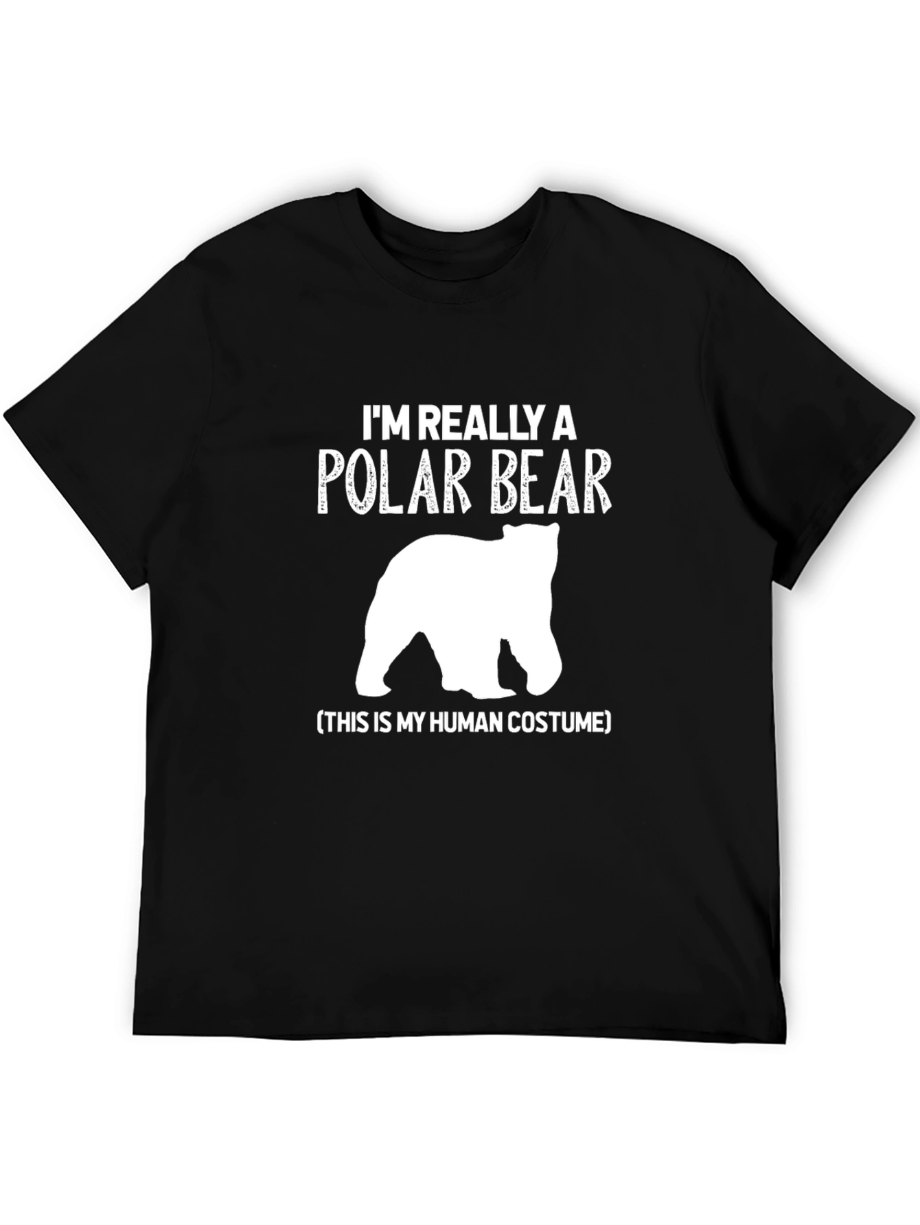 Polar Bear Costume T-Shirt Funny Animal Tee