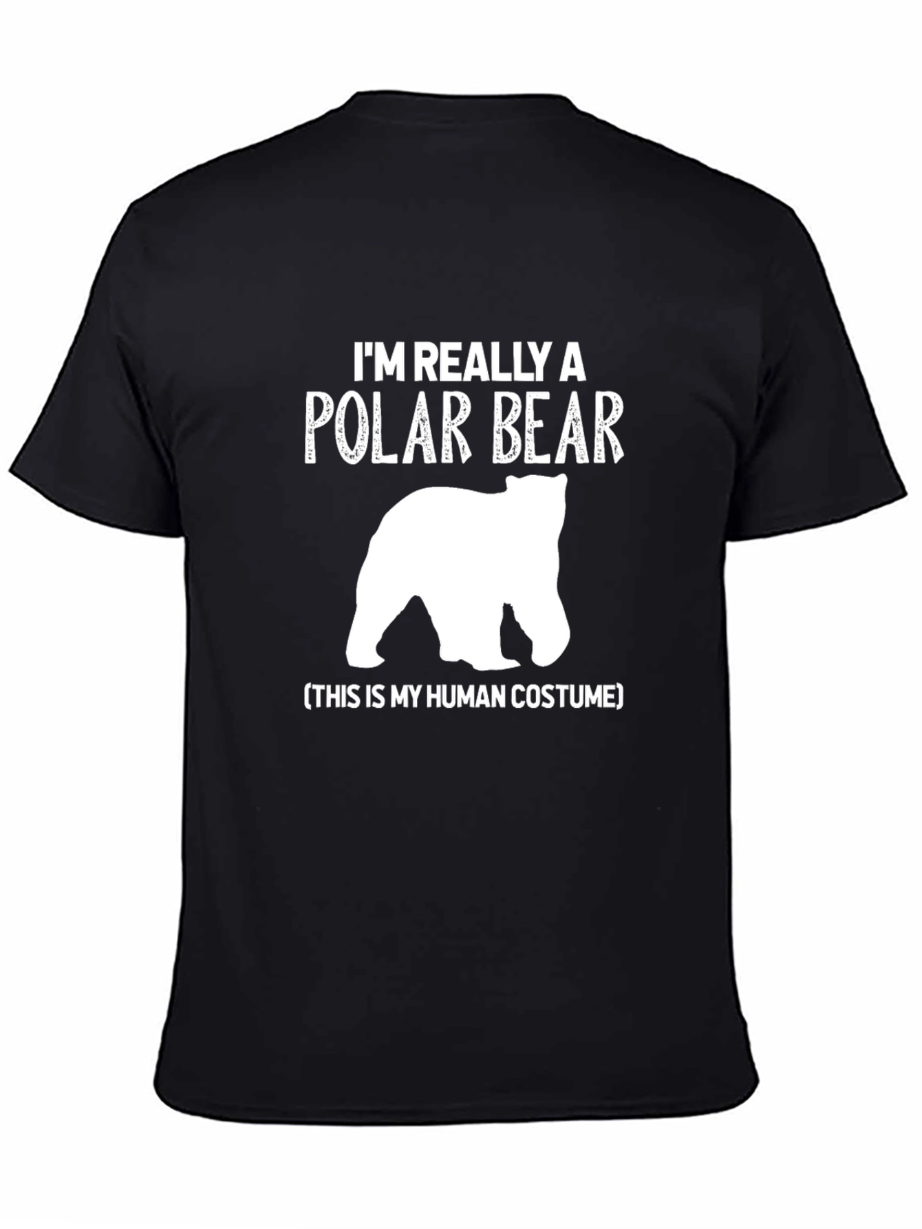 Polar Bear Costume T-Shirt Funny Animal Tee