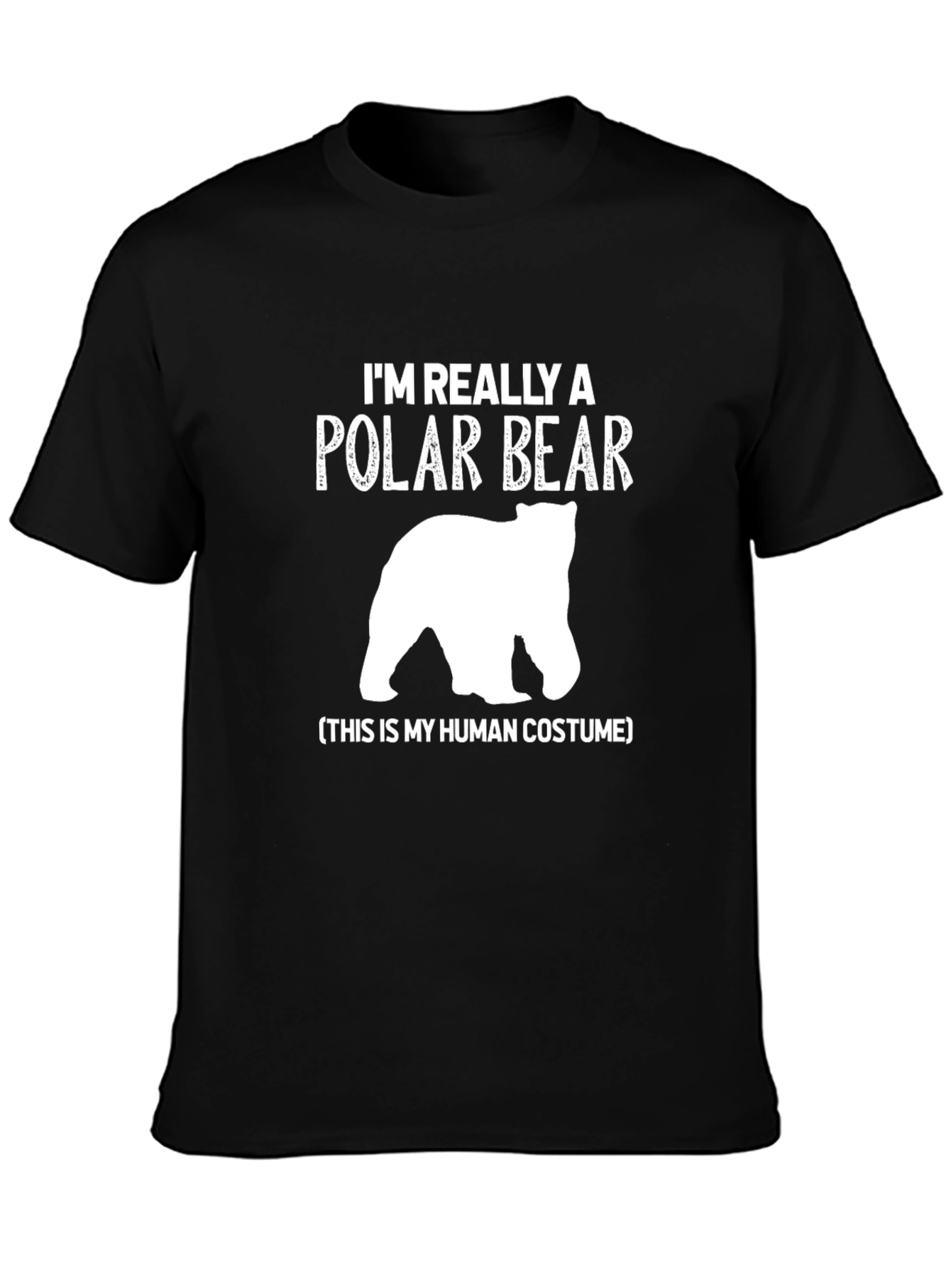 Polar Bear Costume T-Shirt Funny Animal Tee