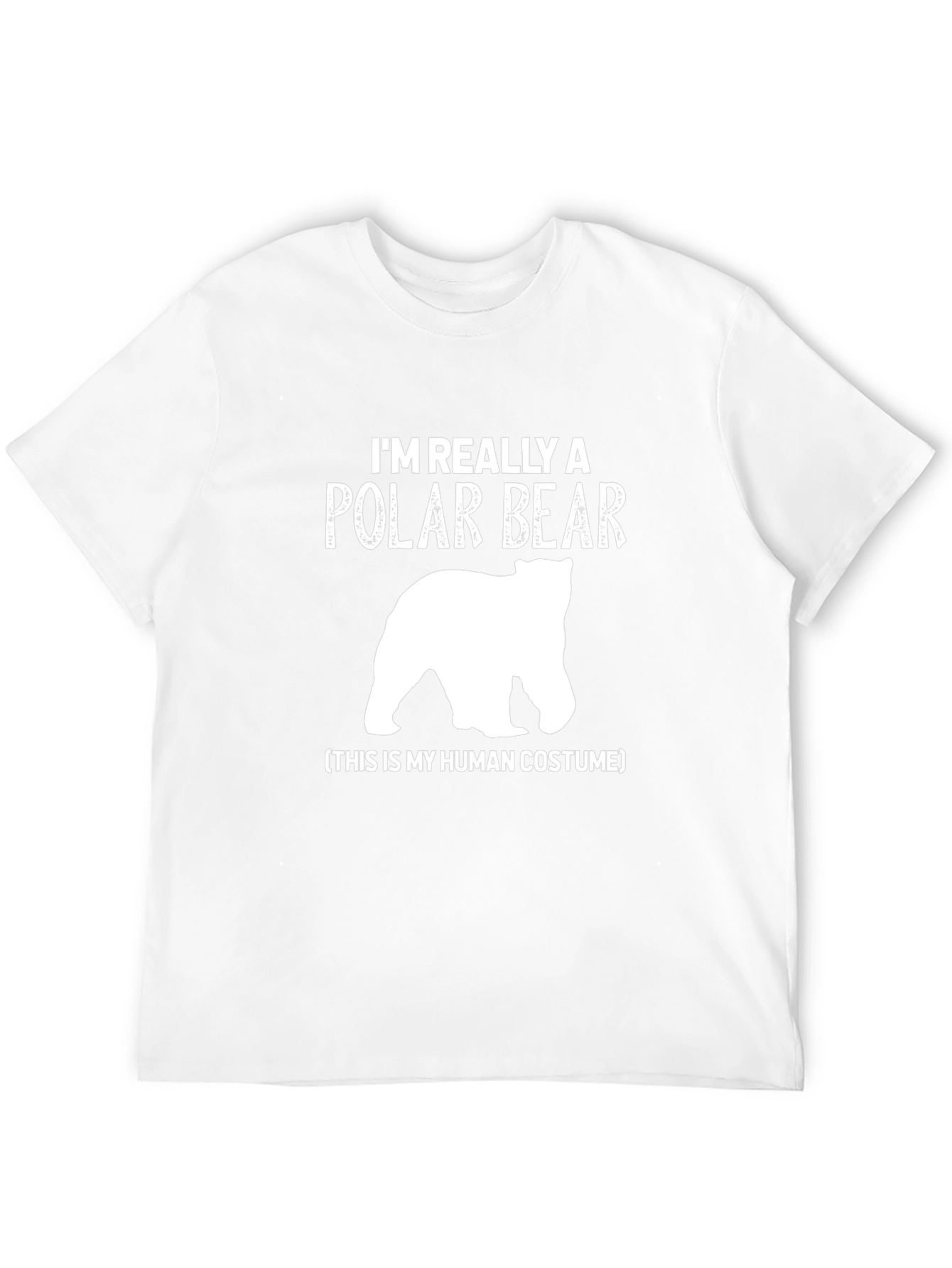 Polar Bear Costume T-Shirt Funny Animal Tee