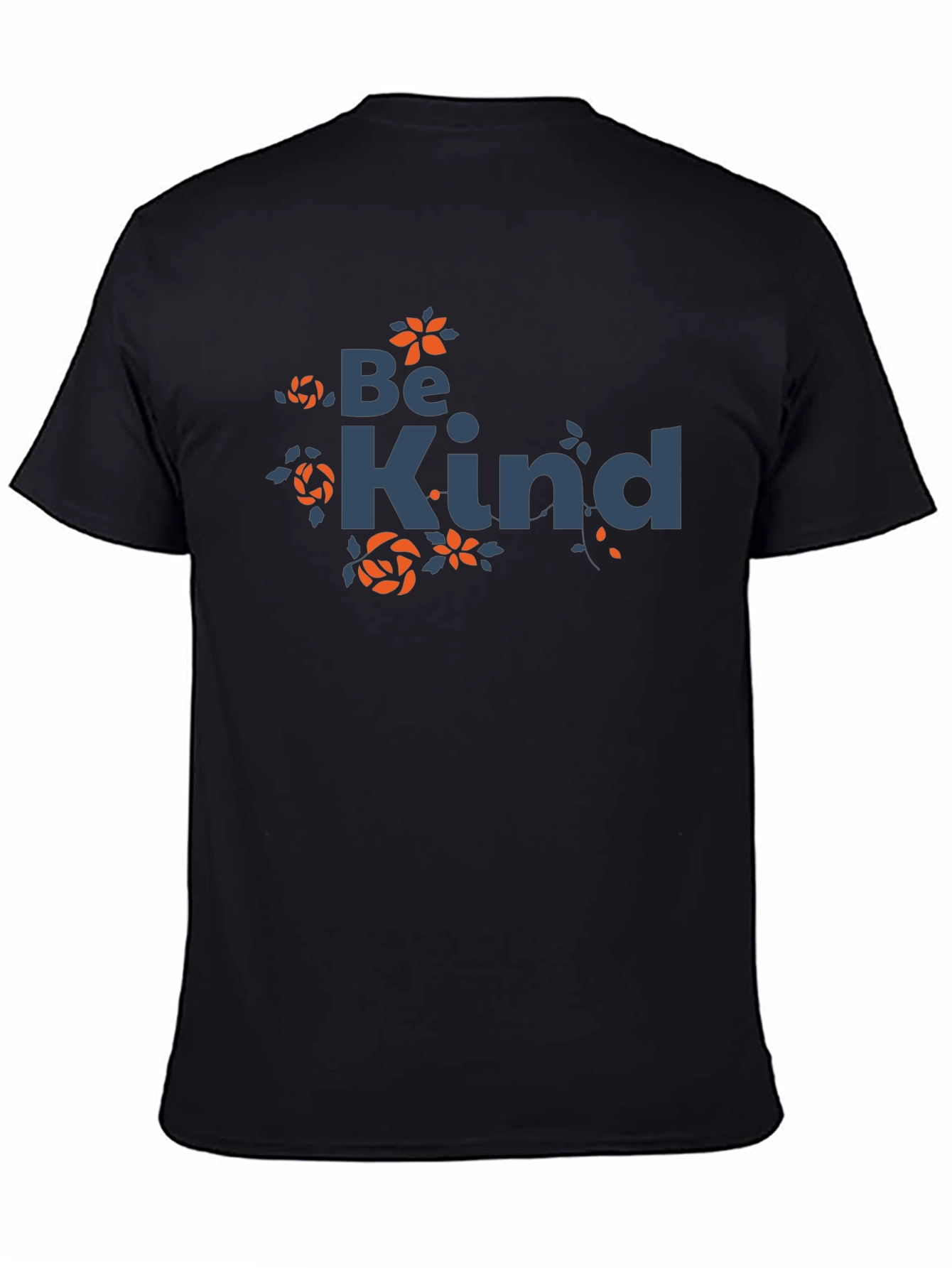 Be Kind Graphic Tee - Trendy Floral Design