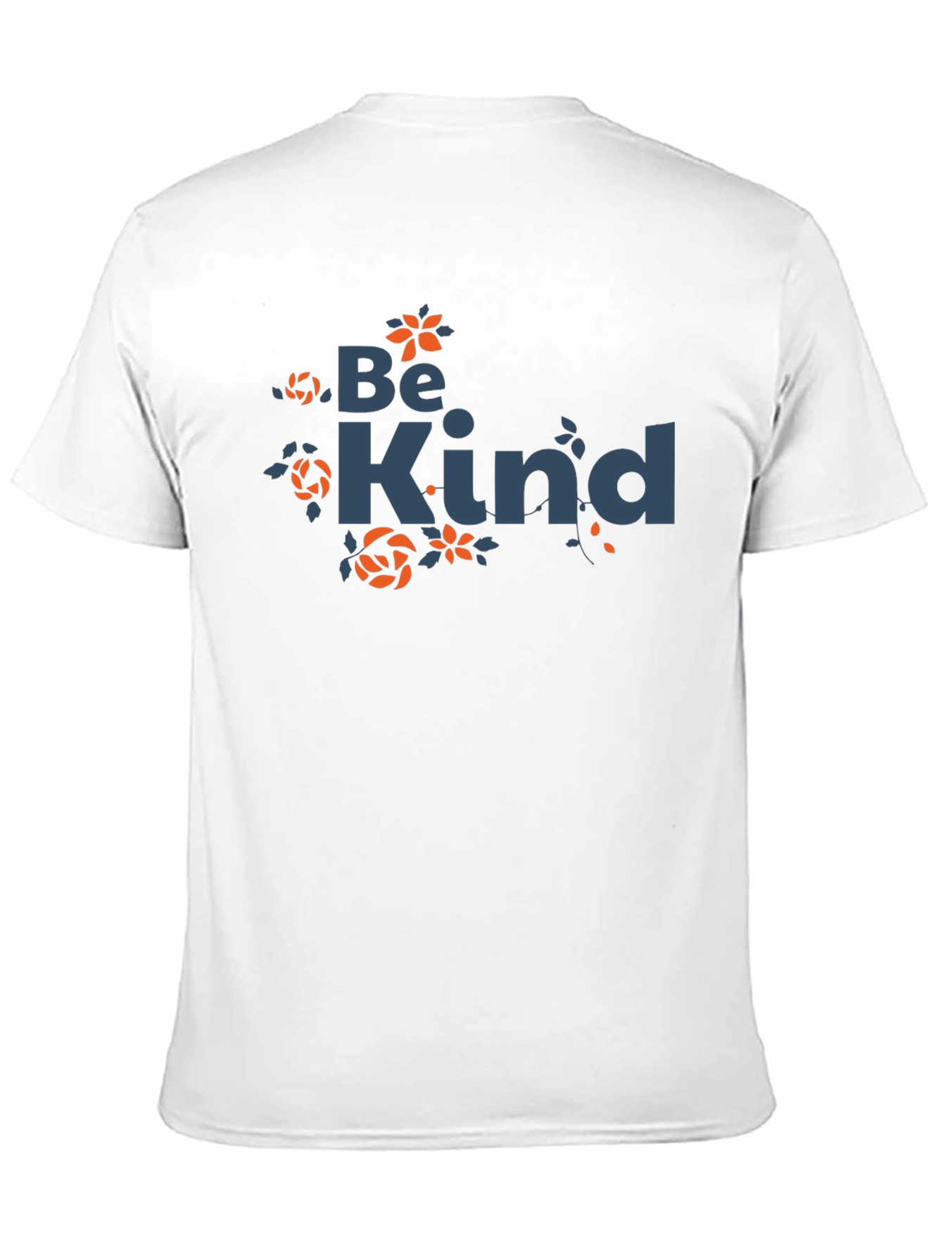 Be Kind Graphic Tee - Trendy Floral Design