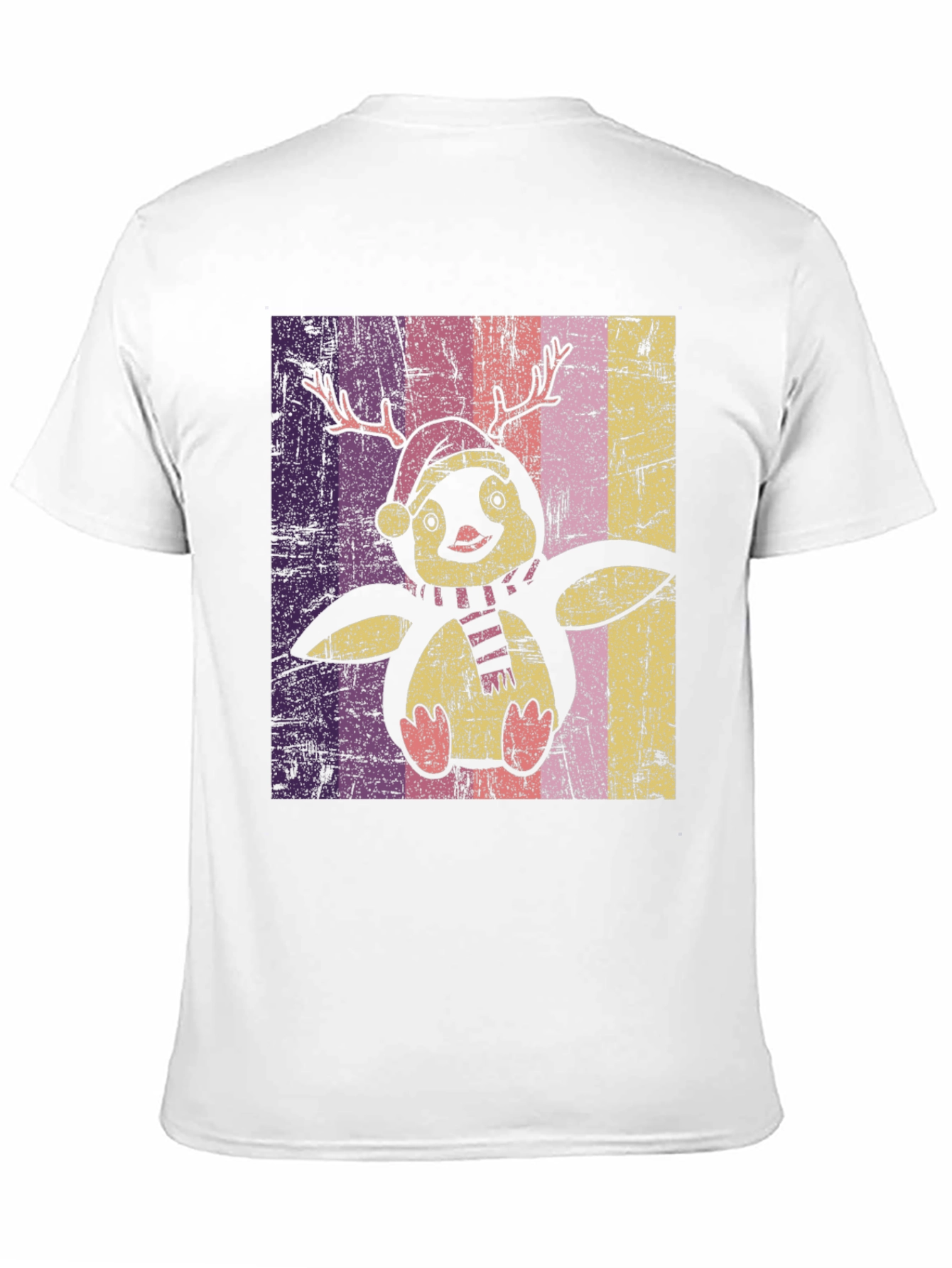 Penguin Reindeer Holiday T-Shirt