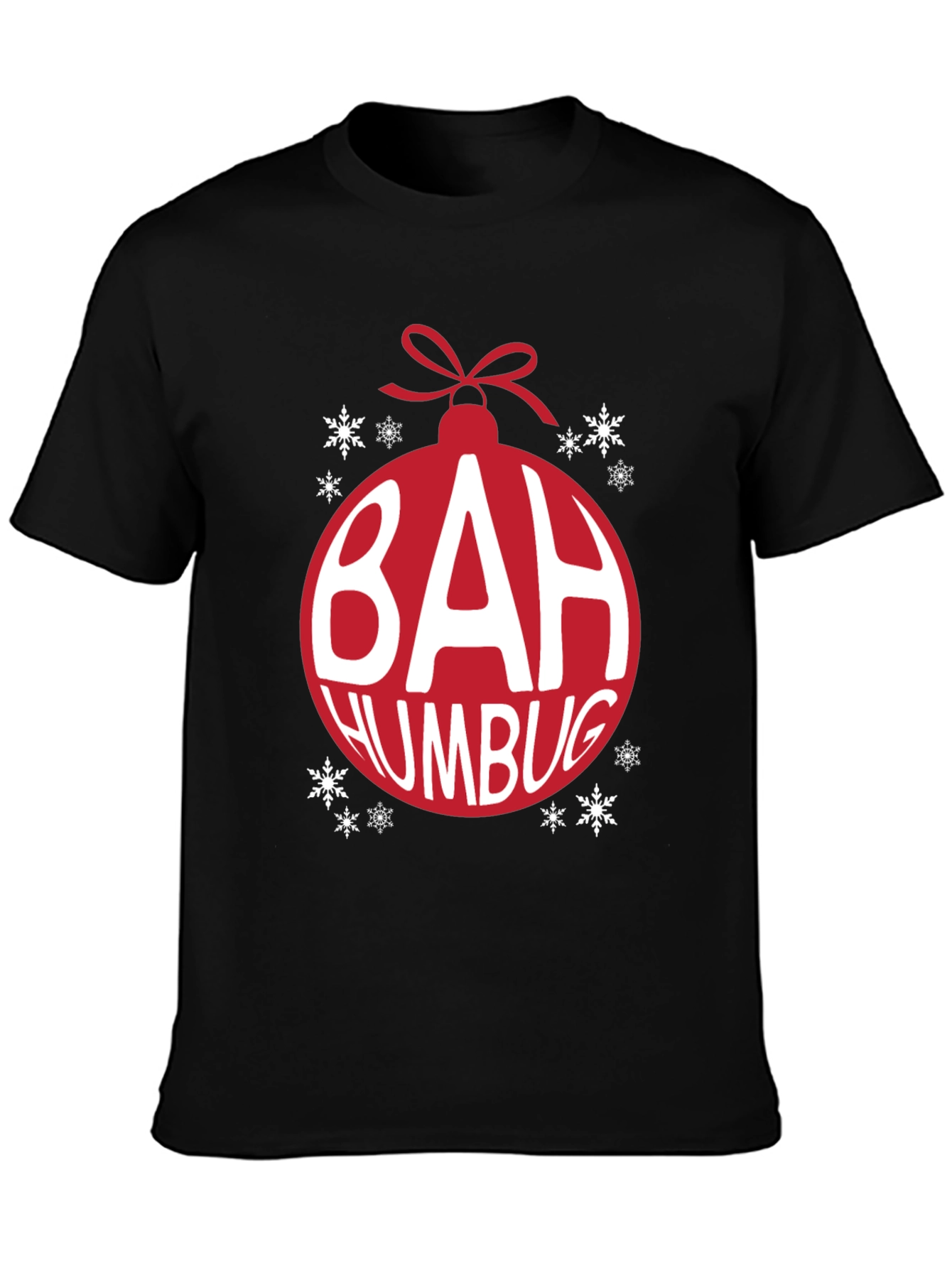 Bah Humbug Christmas Ornament T-Shirt