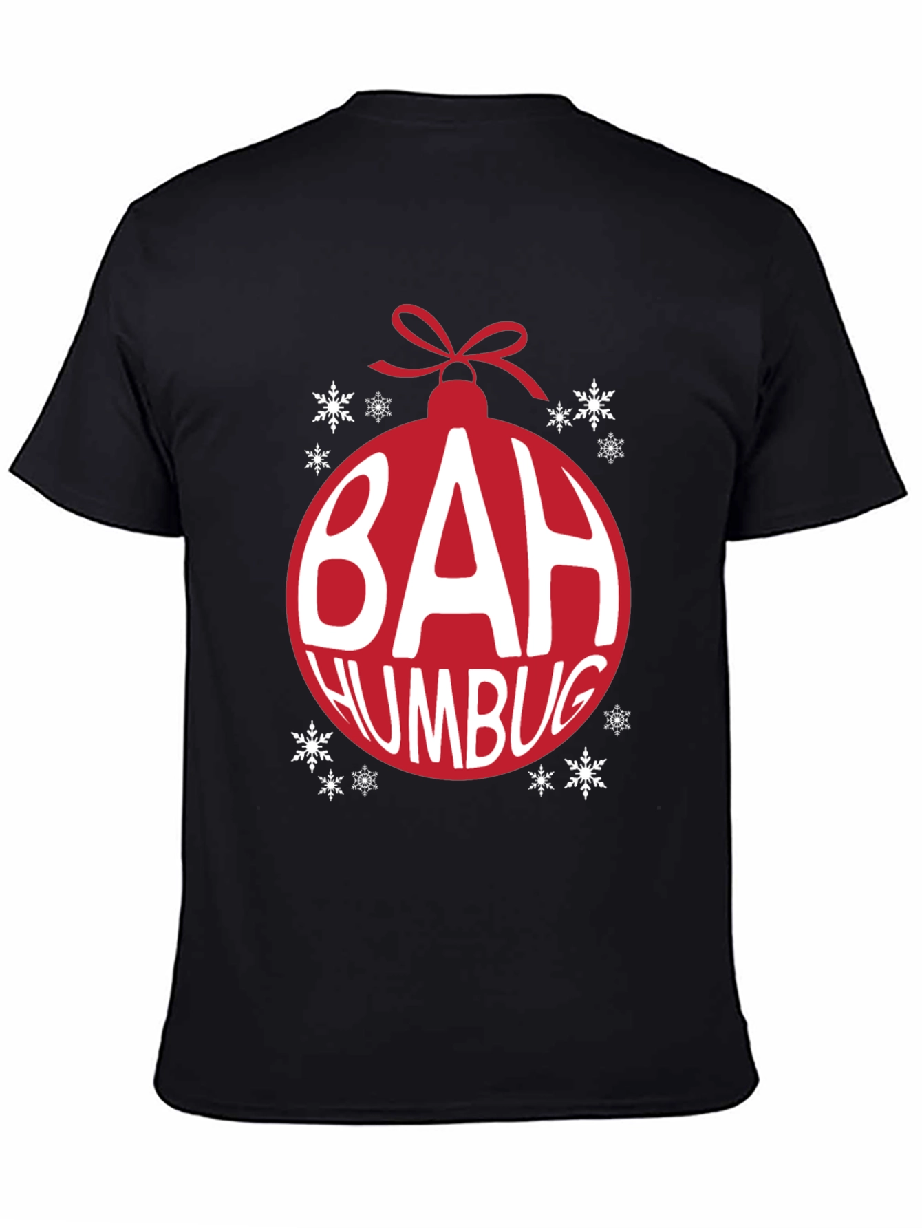 Bah Humbug Christmas Ornament T-Shirt