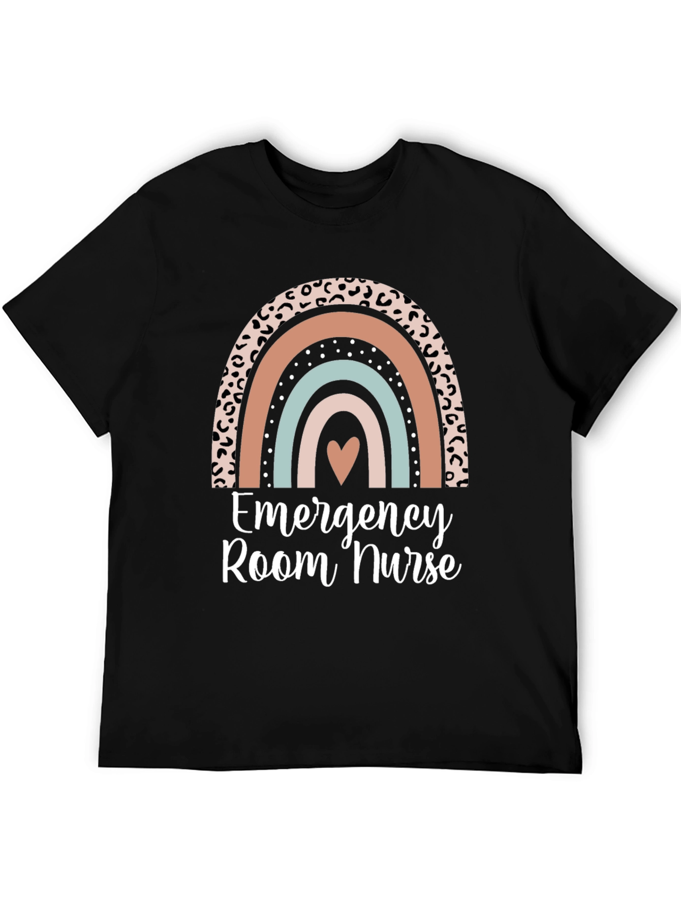Emergency Room Nurse Rainbow T-Shirt