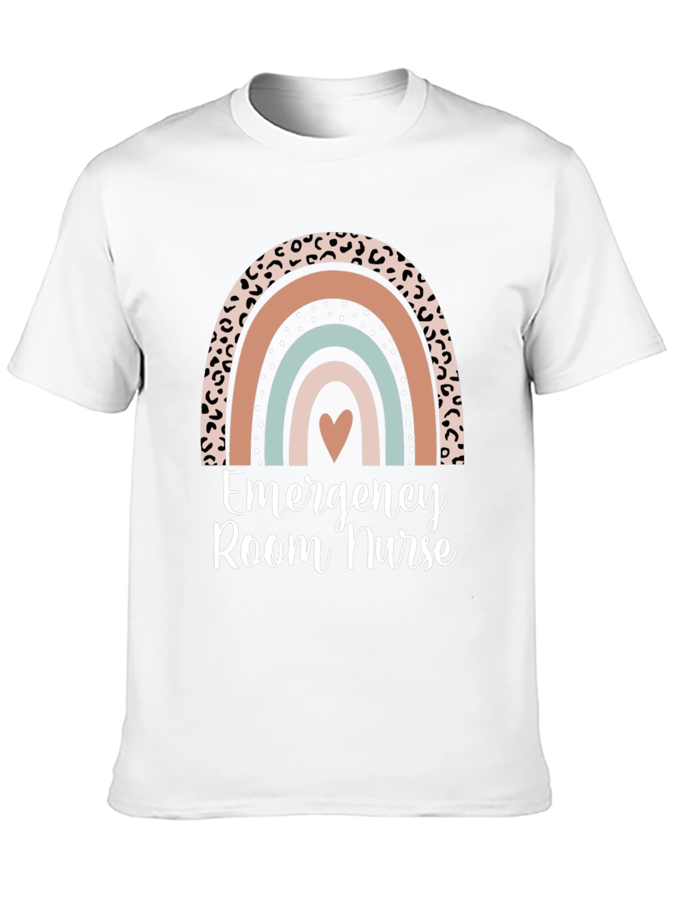 Emergency Room Nurse Rainbow T-Shirt
