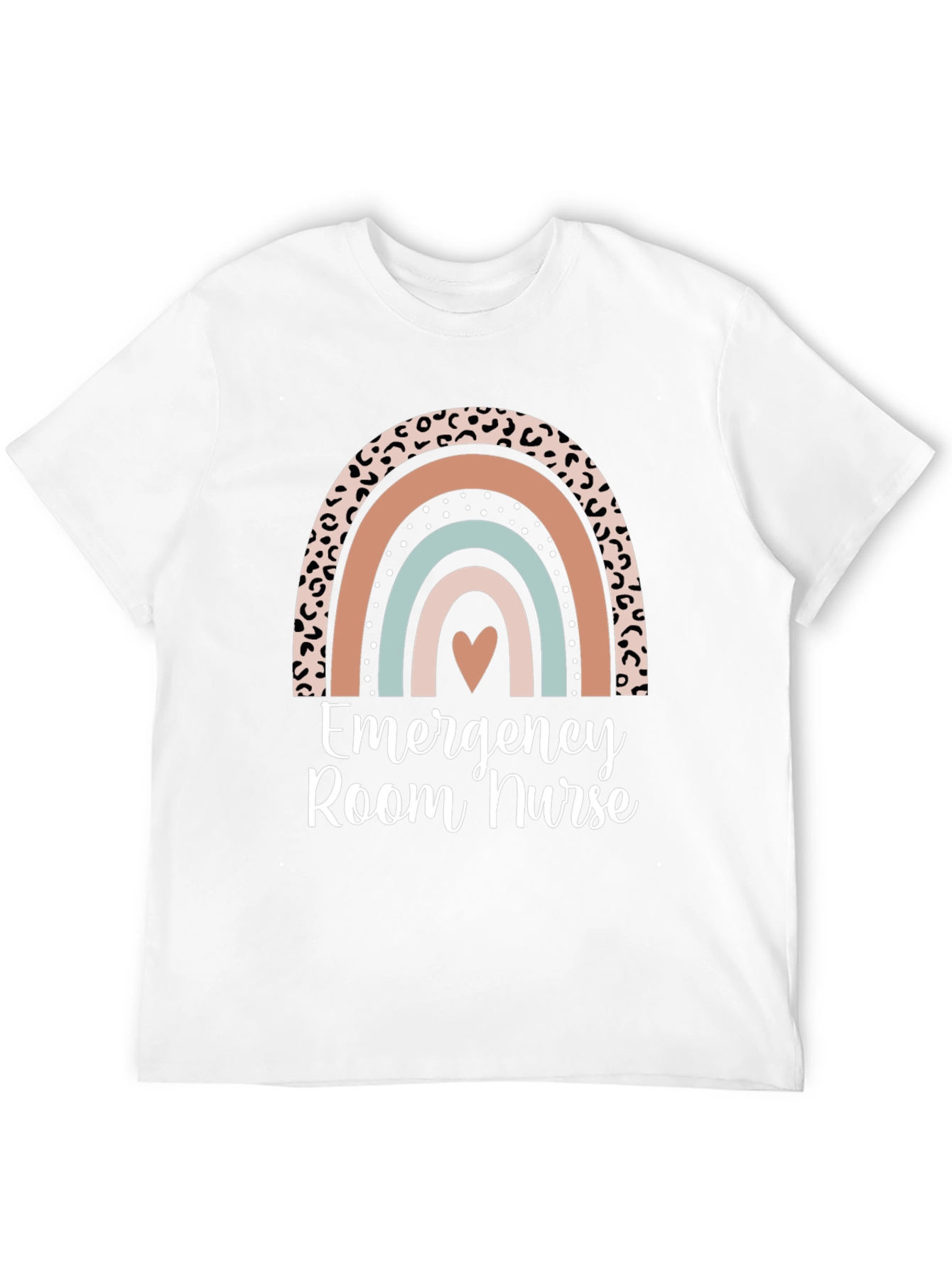 Emergency Room Nurse Rainbow T-Shirt