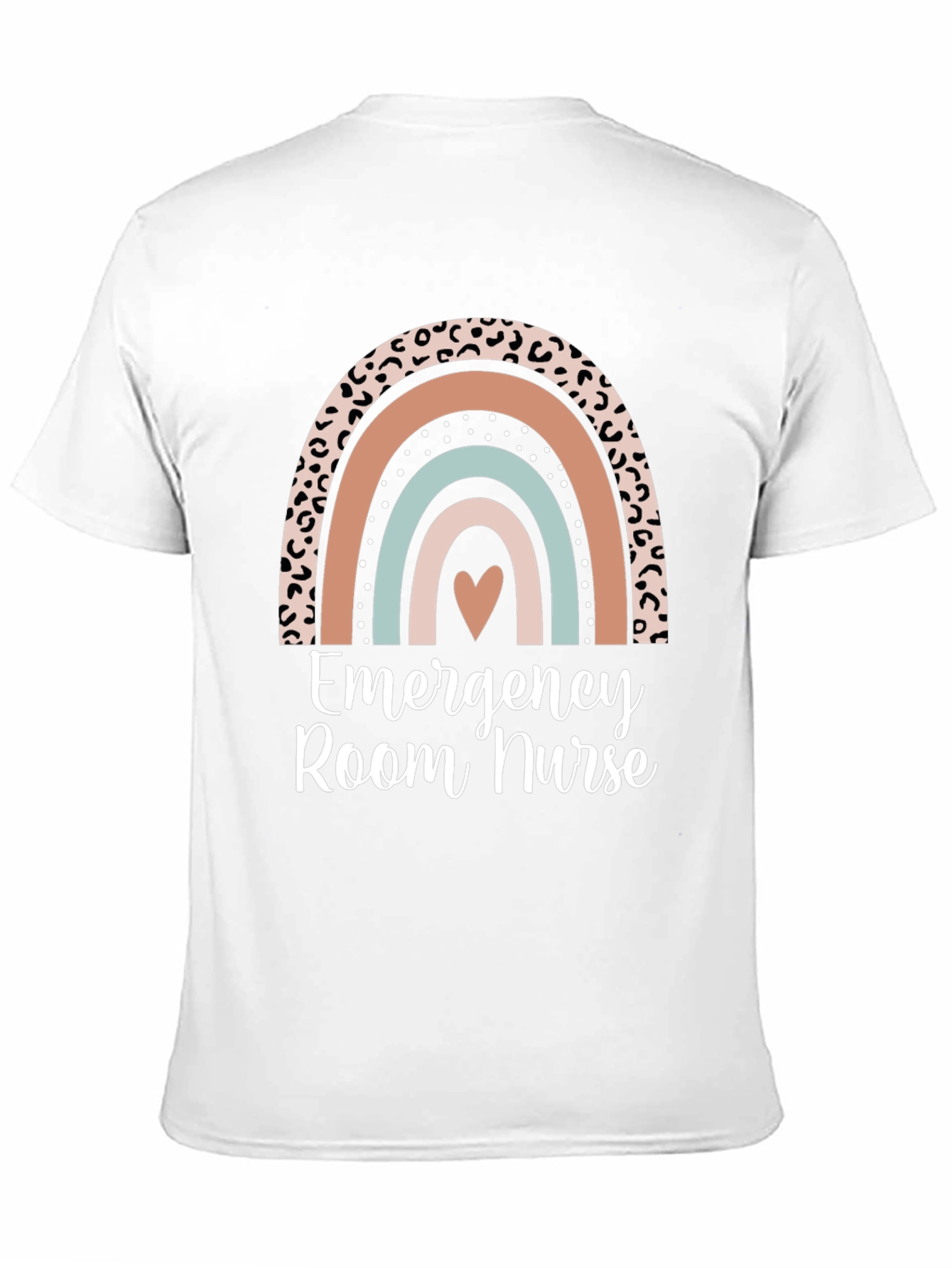 Emergency Room Nurse Rainbow T-Shirt