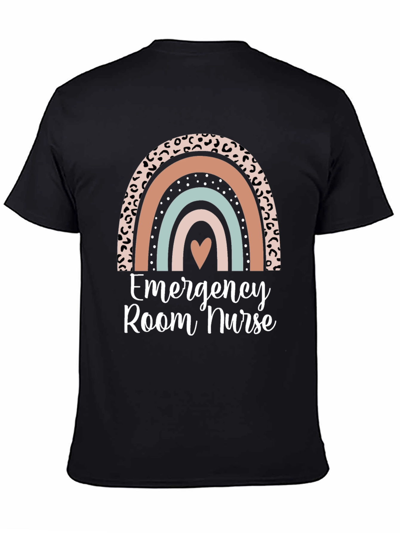 Emergency Room Nurse Rainbow T-Shirt