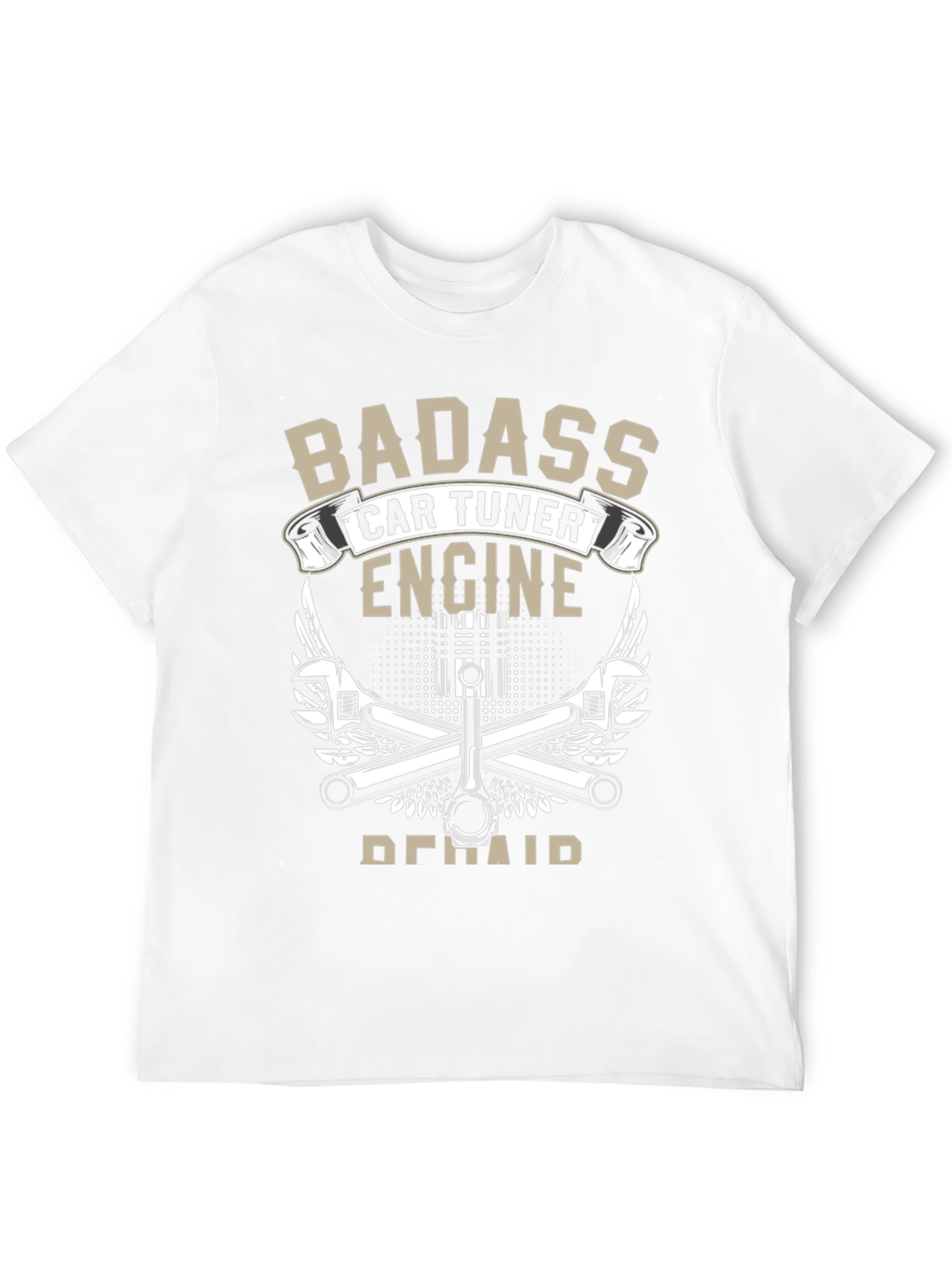 Badass Car Tuner Engine Repair T-Shirt