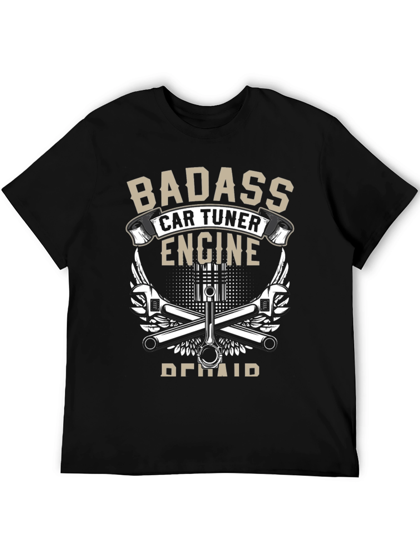 Badass Car Tuner Engine Repair T-Shirt