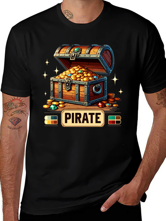 Pirate Treasure Chest Graphic Tee