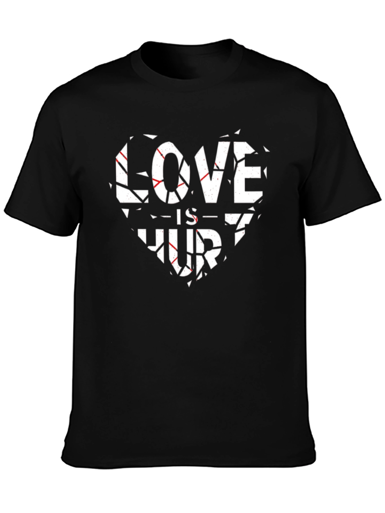 Love Hurts Heart Graphic T-Shirt