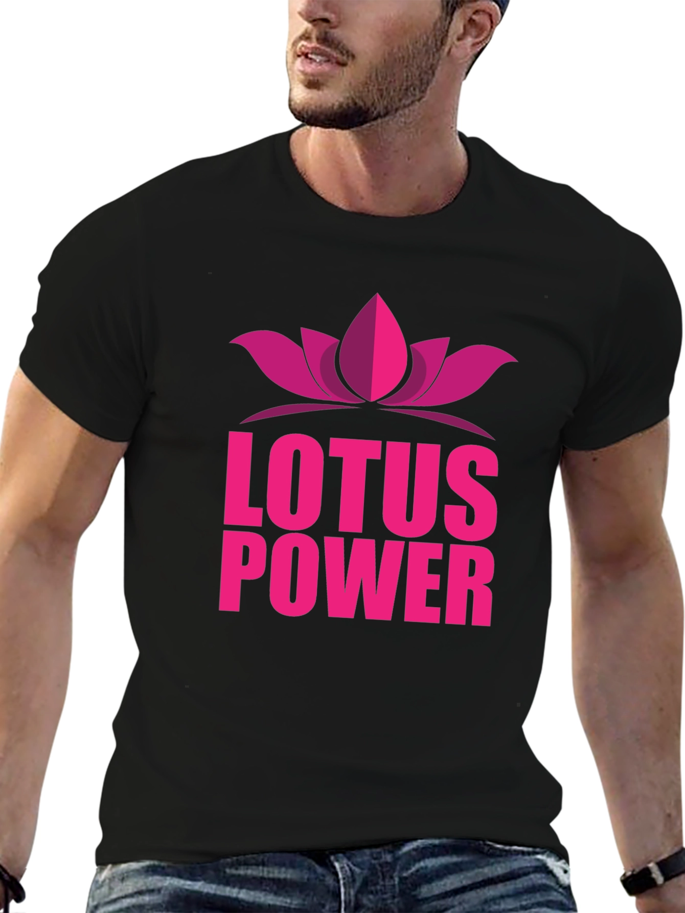 Lotus Power T-Shirt - Stylish Graphic Tee