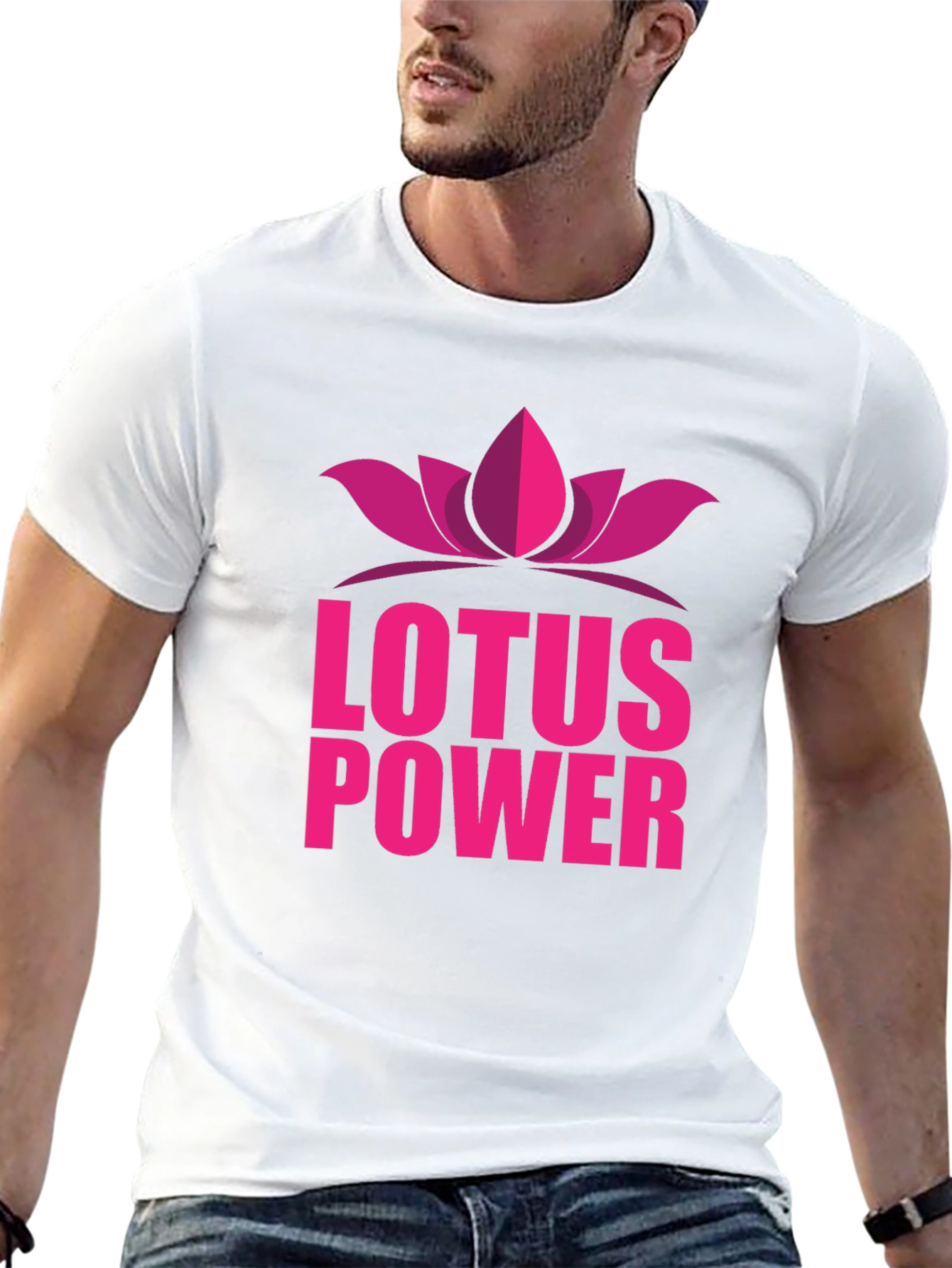 Lotus Power T-Shirt - Stylish Graphic Tee