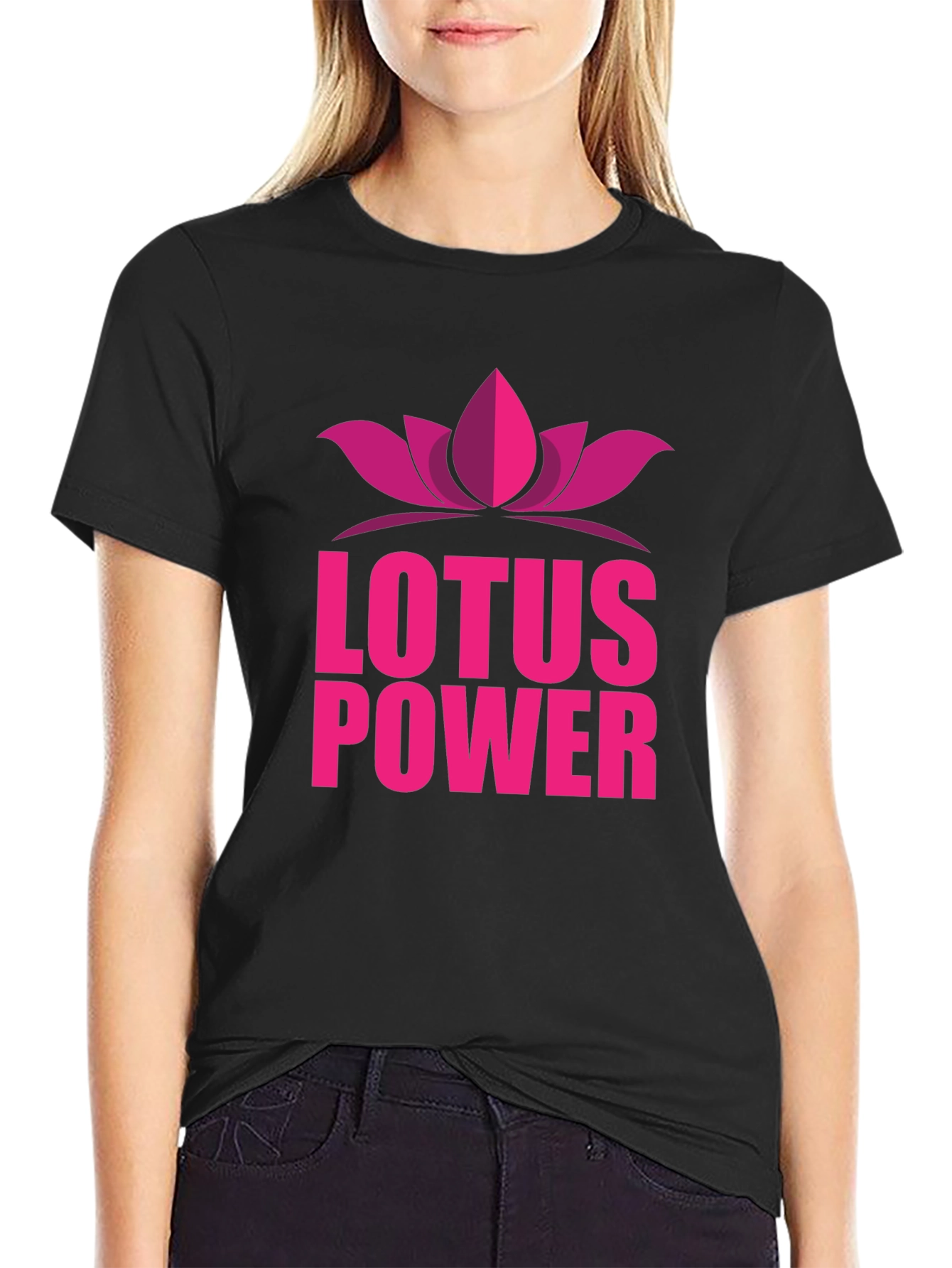 Lotus Power T-Shirt - Stylish Graphic Tee