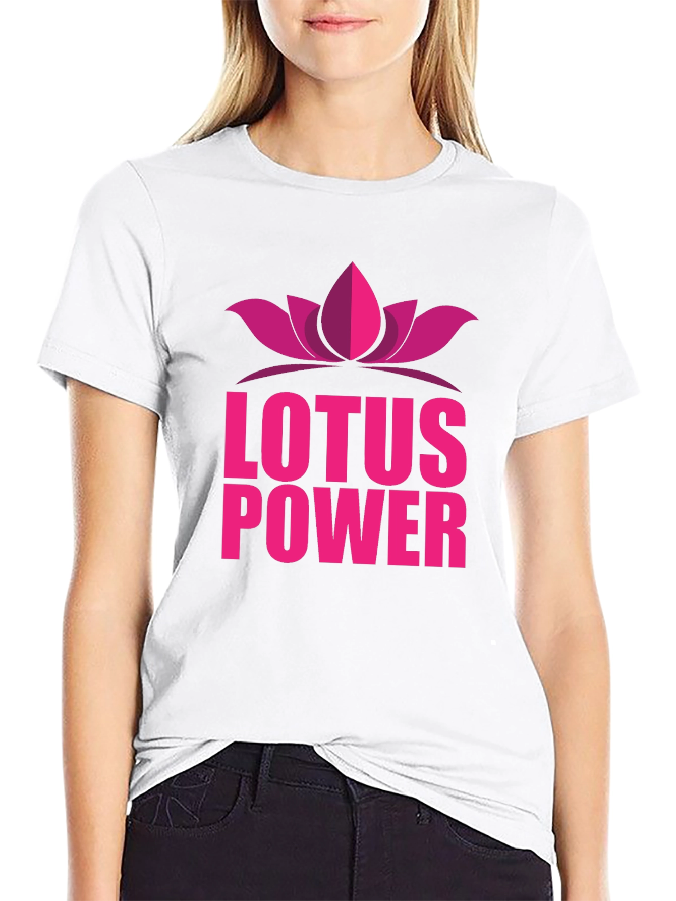 Lotus Power T-Shirt - Stylish Graphic Tee